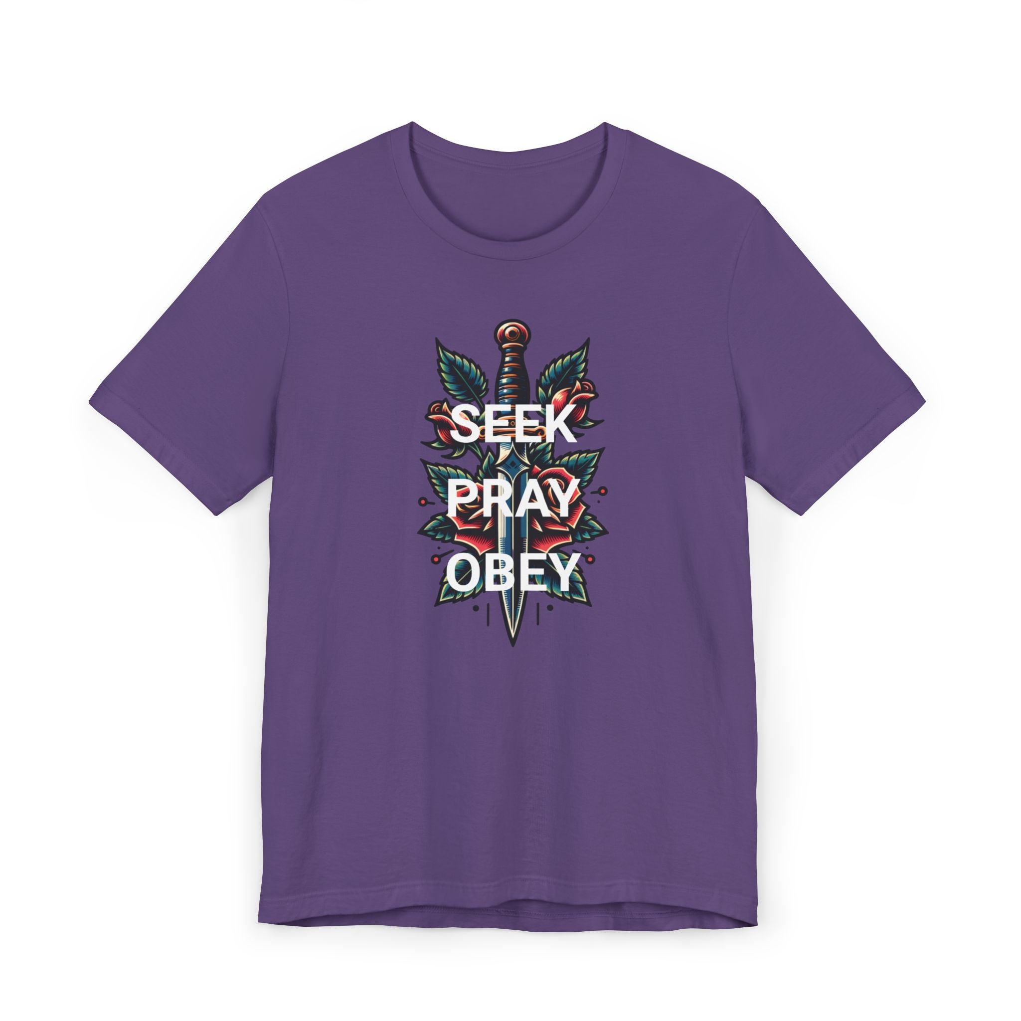 Seek Pray Obey Tee