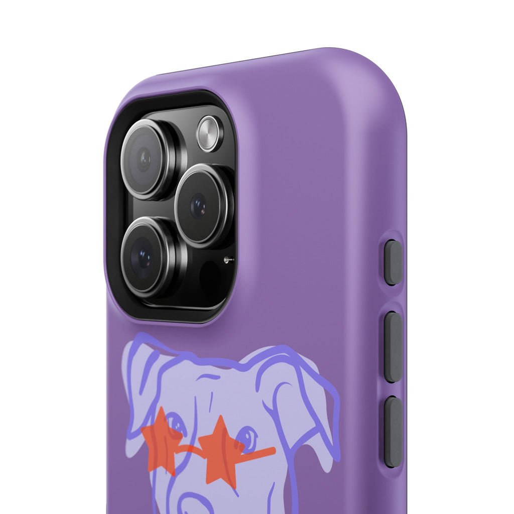 Impact Resistant Case — Purple Dog “Tell your dog I said hi”