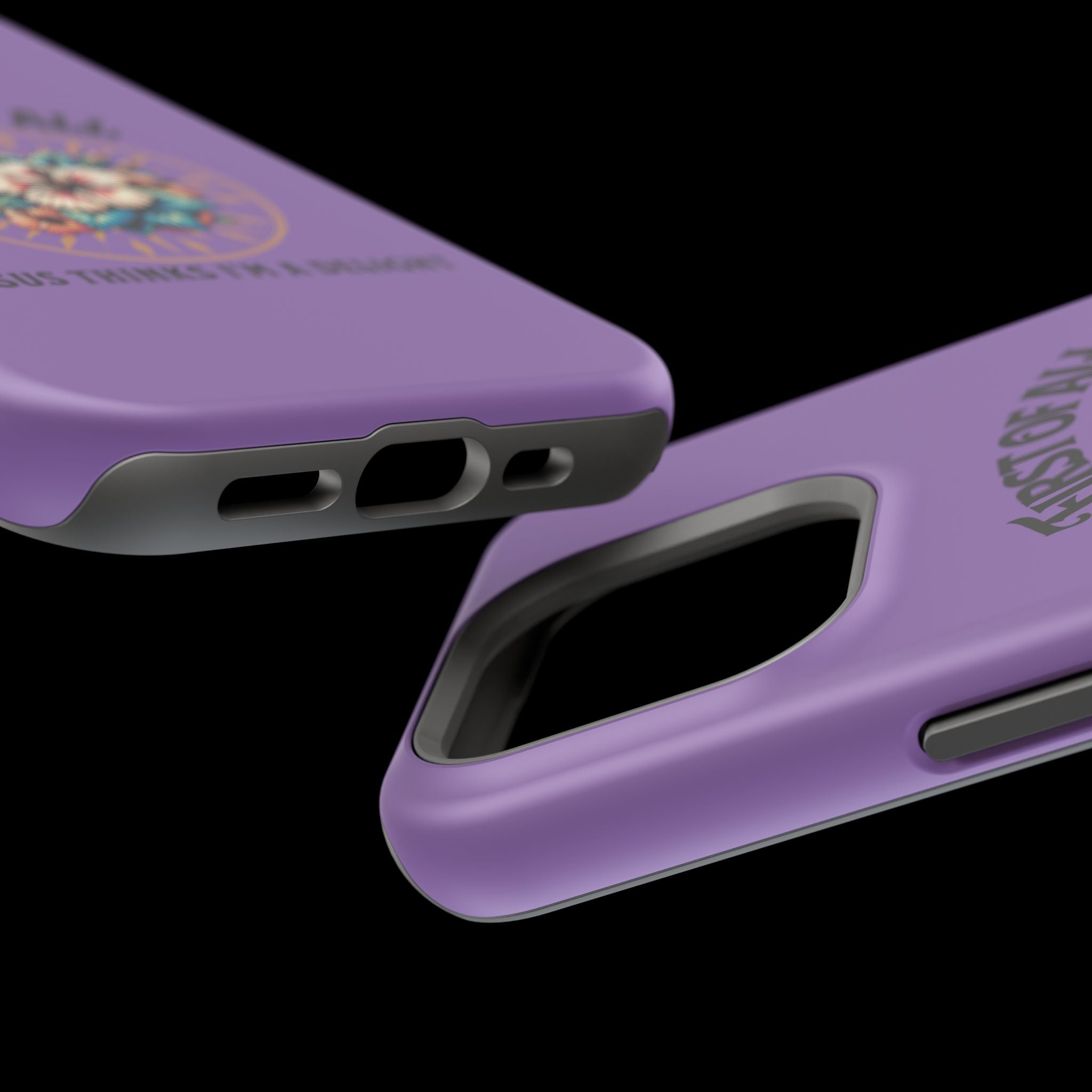 Phone Case — “First of All, Jesus Thinks I’m a Delight” Impact-Resistant Magnetic Case