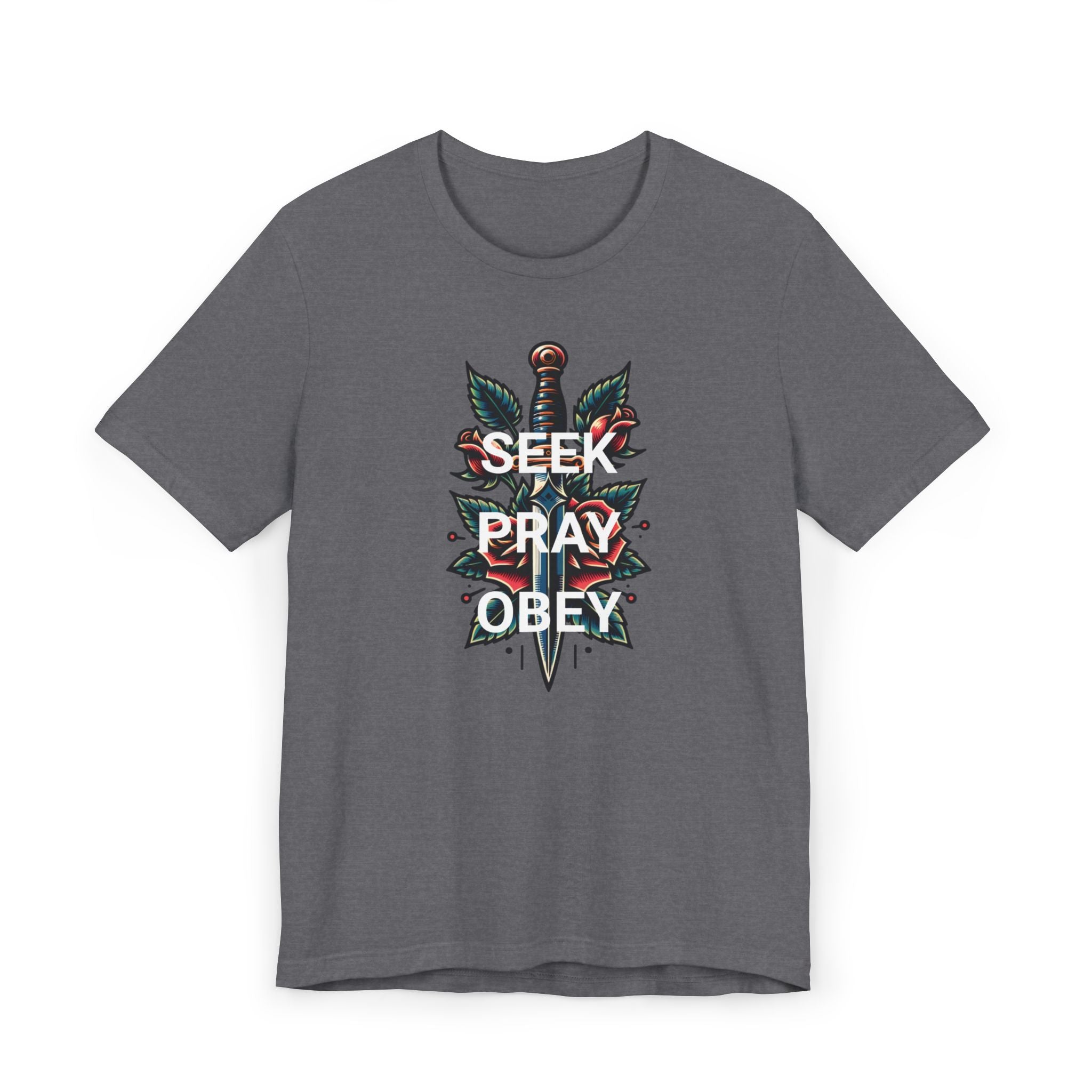Seek Pray Obey Tee