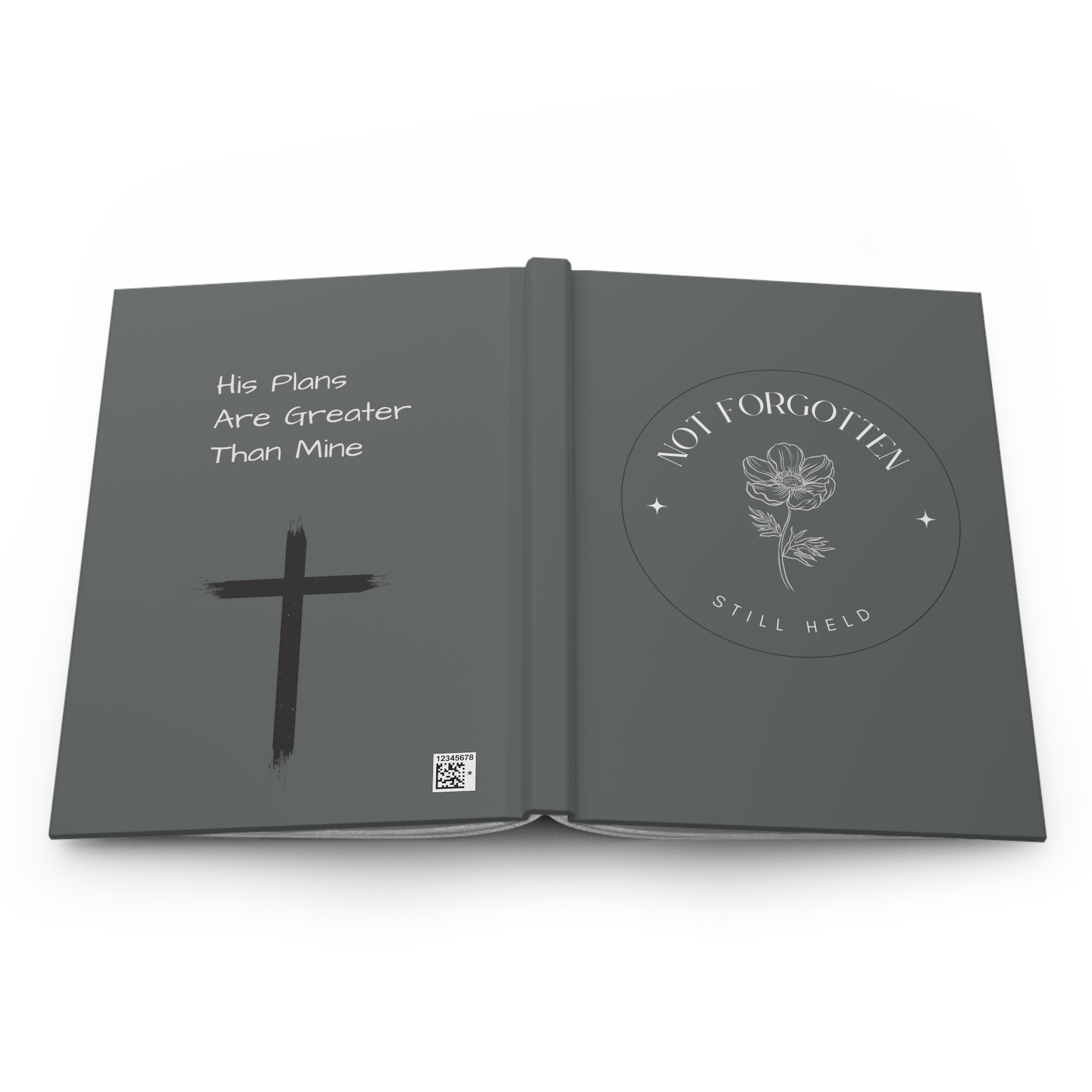 His Plans Hardcover Journal-Lined