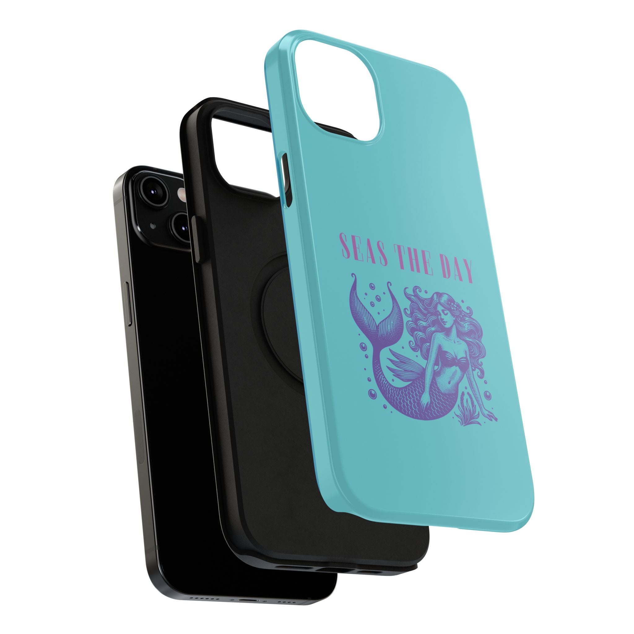 iphone Mermaid ‘Seas the Day’ Impact-Resistant Phone Case