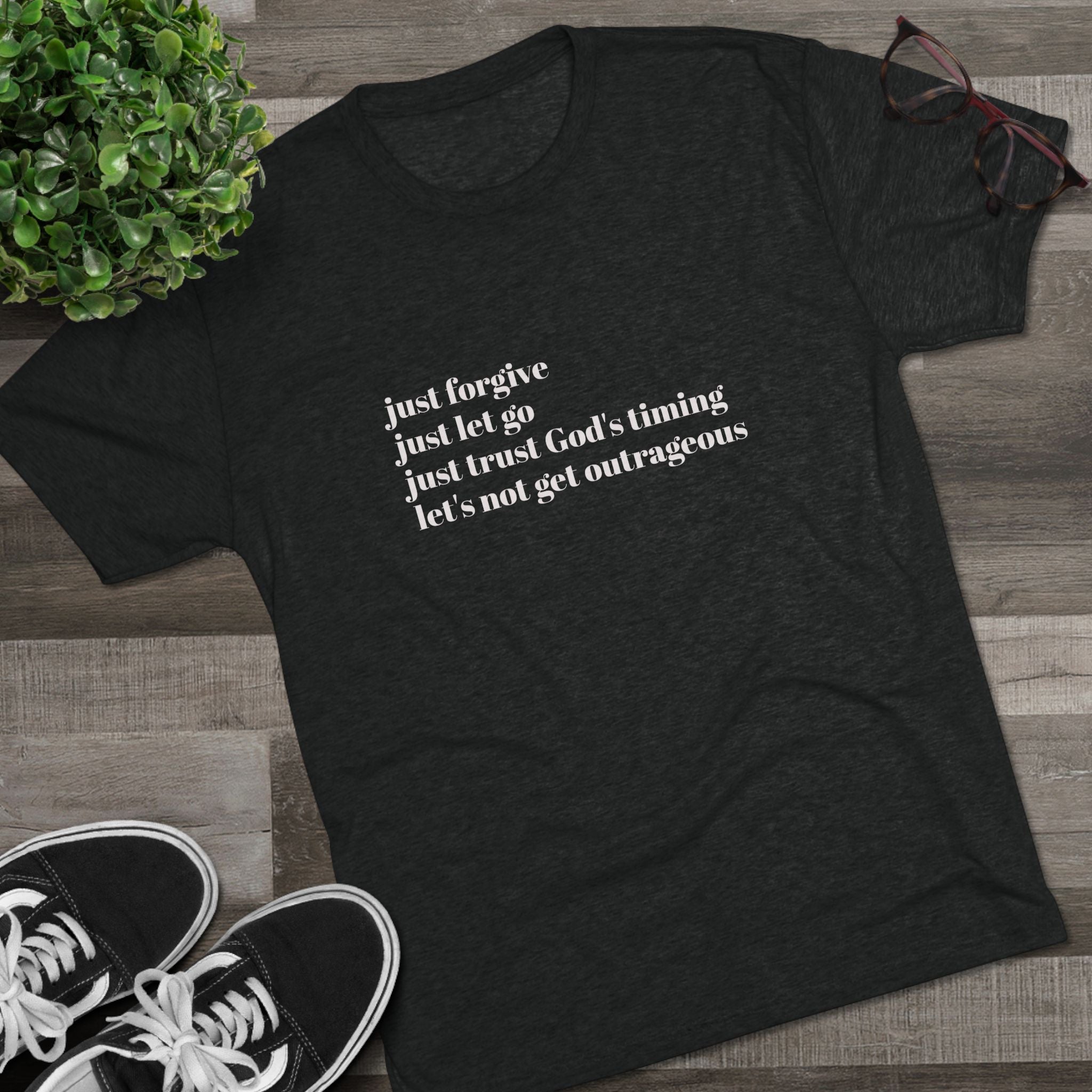 Let's not get outrageous-vintage tee