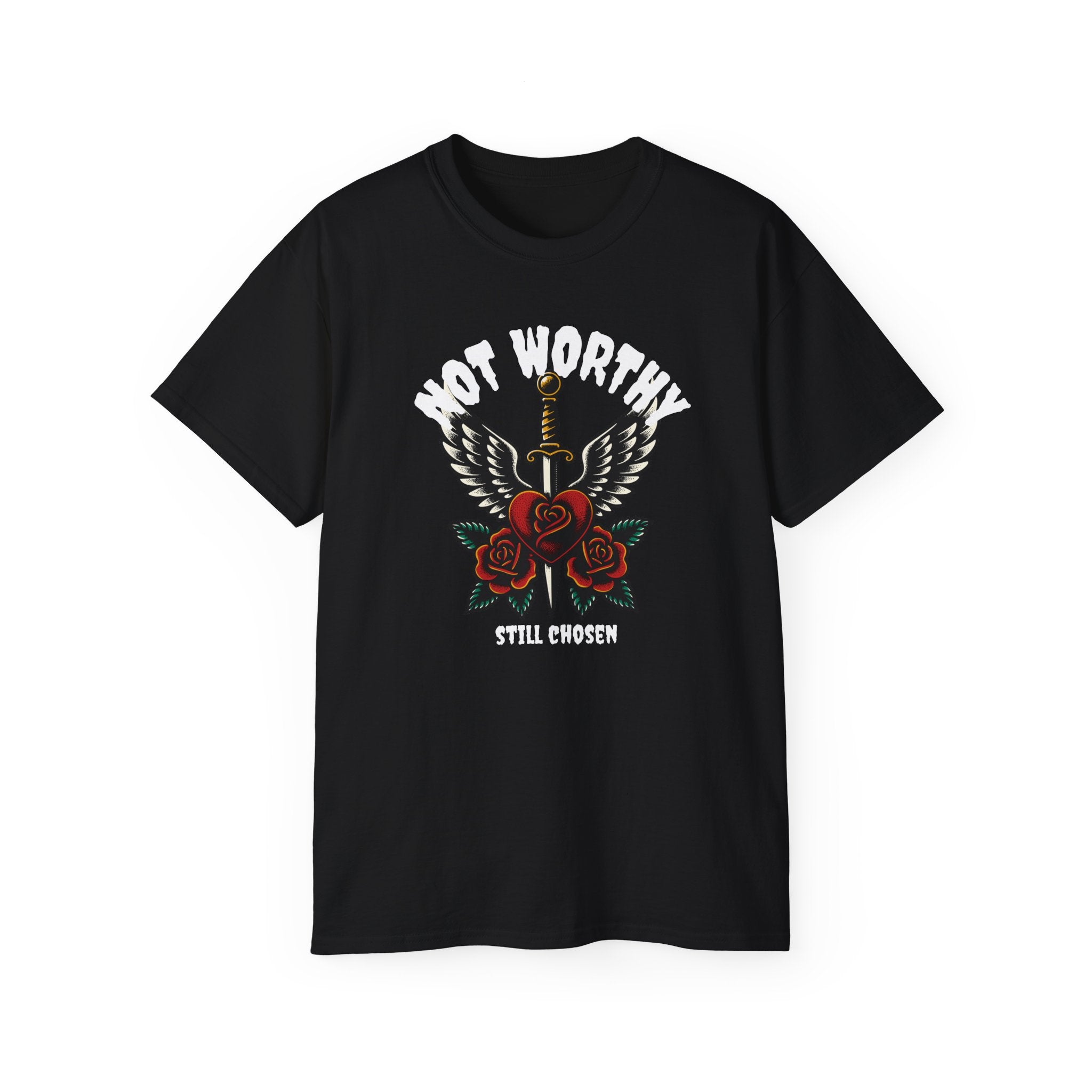 Not Worthy Still Chosen Tee