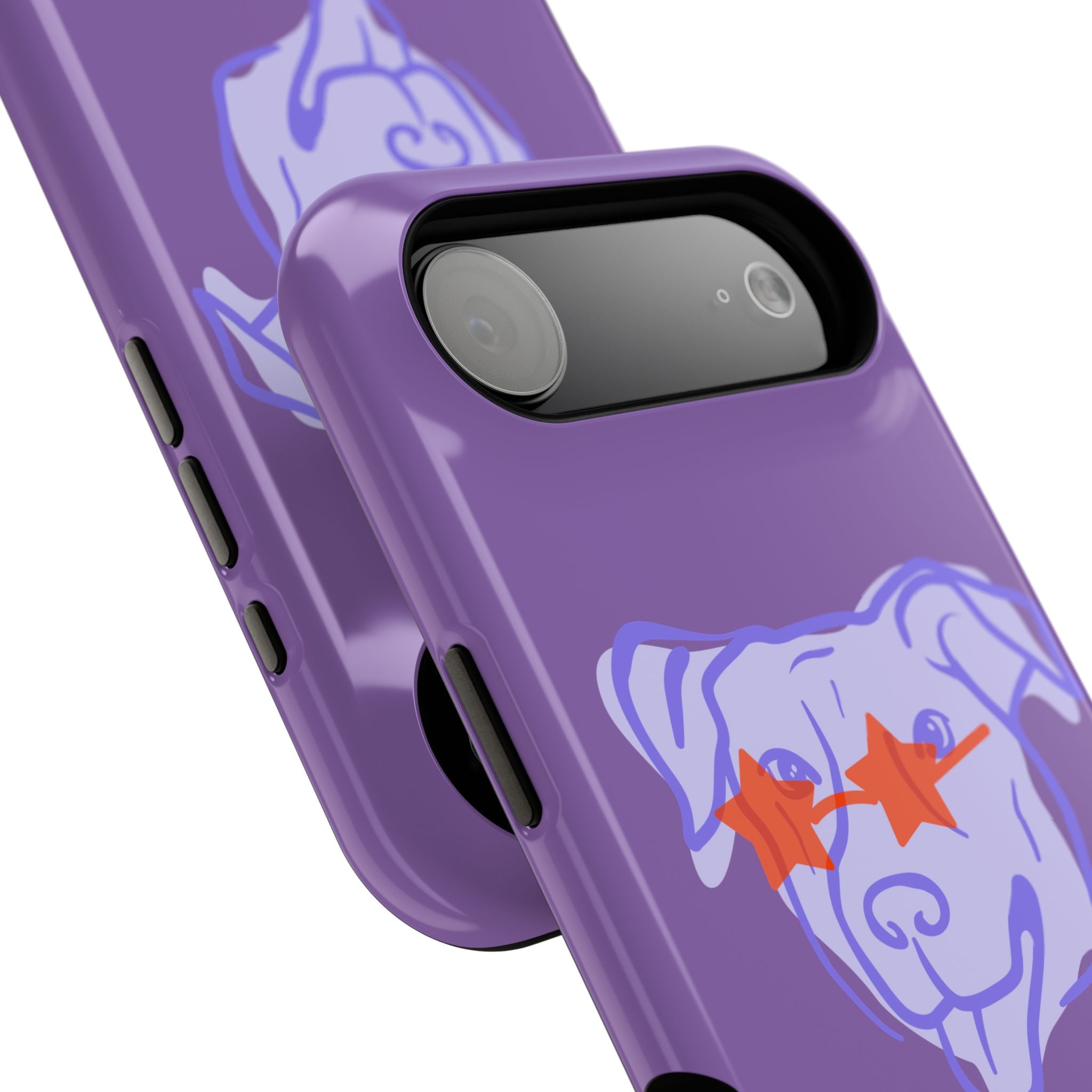 Impact Resistant Case — Purple Dog “Tell your dog I said hi”