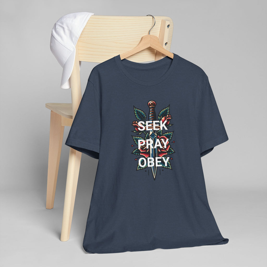Seek Pray Obey Tee