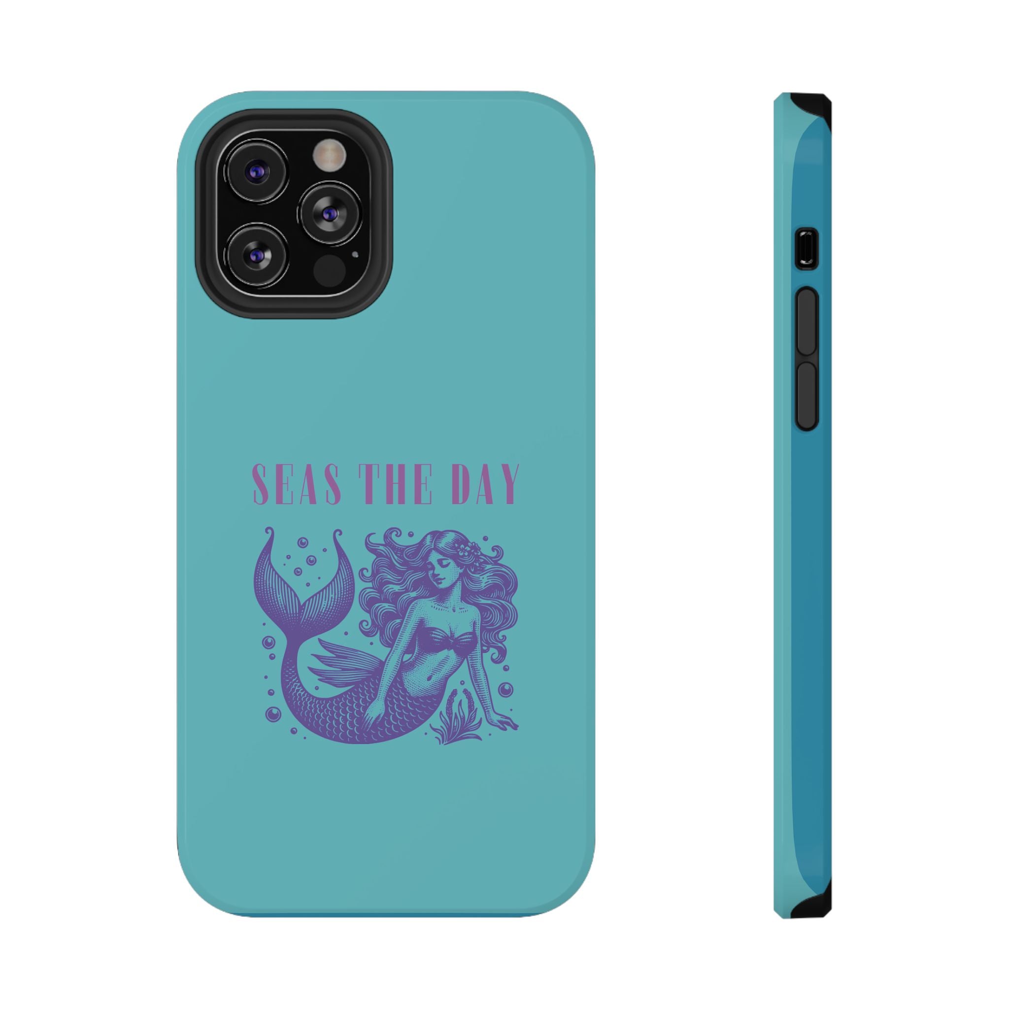iphone Mermaid ‘Seas the Day’ Impact-Resistant Phone Case