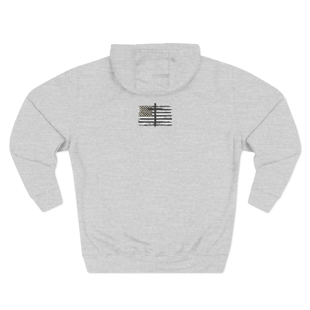 Crowned Conviction Eagle Hoodie — Graphic Pullover