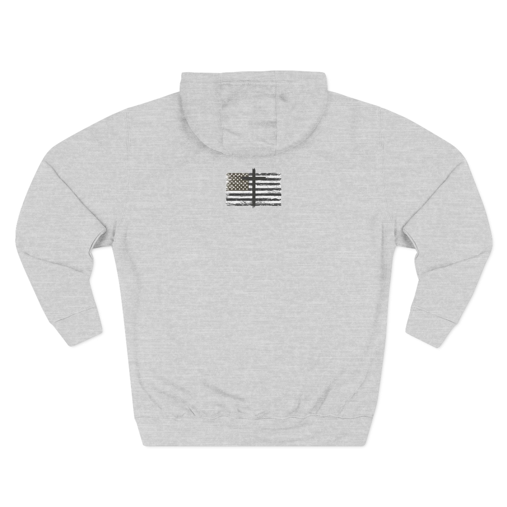 Crowned Conviction Eagle Hoodie — Graphic Pullover