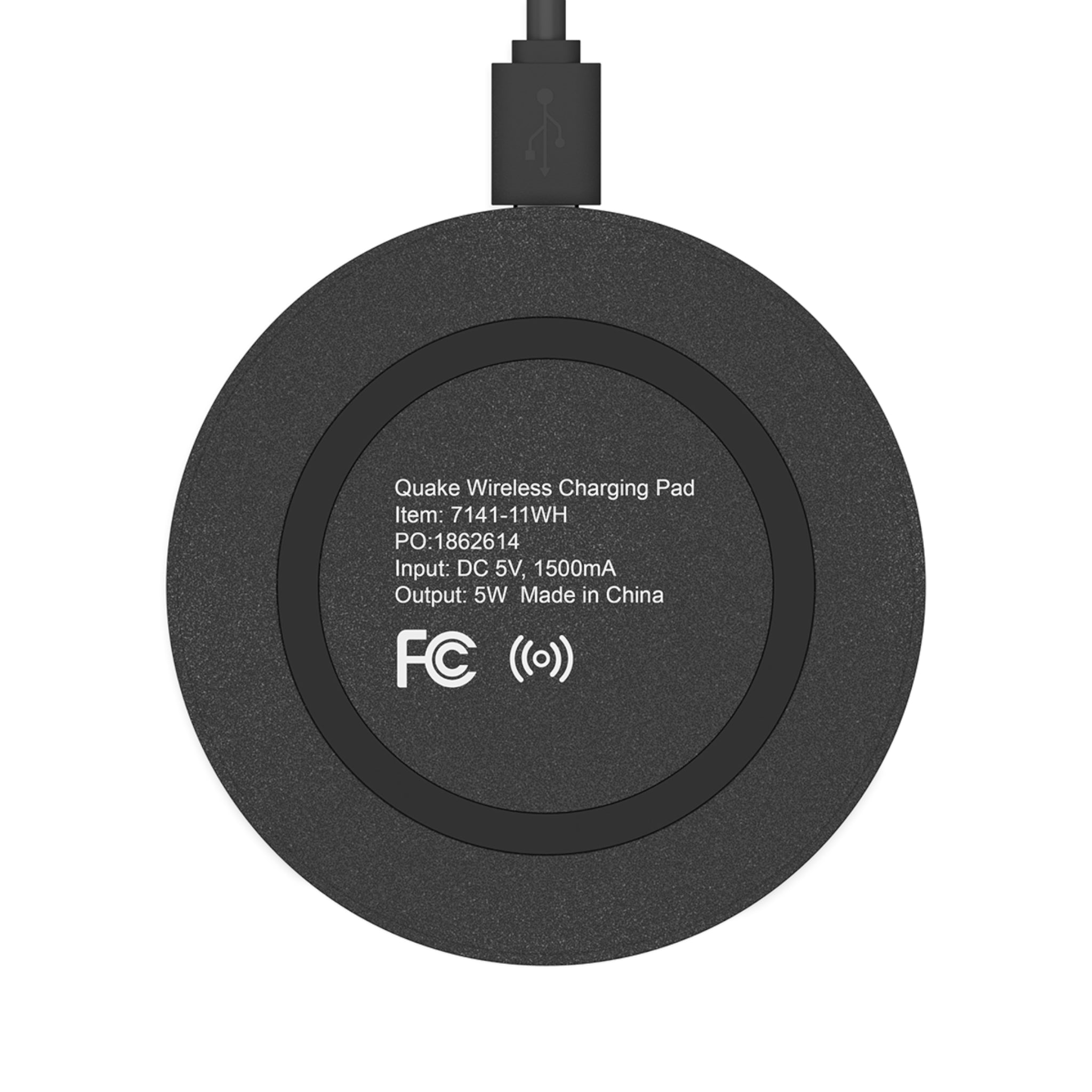 Wireless Charging Pad — "Leave It in the Water" Retro Surf Design