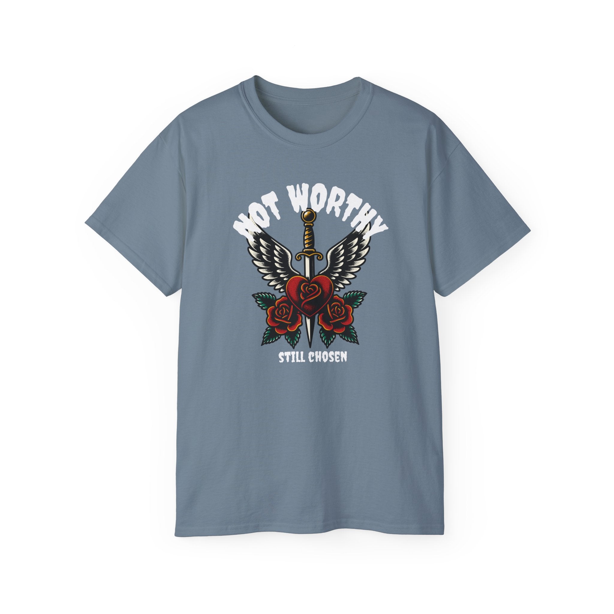 Not Worthy Still Chosen Tee