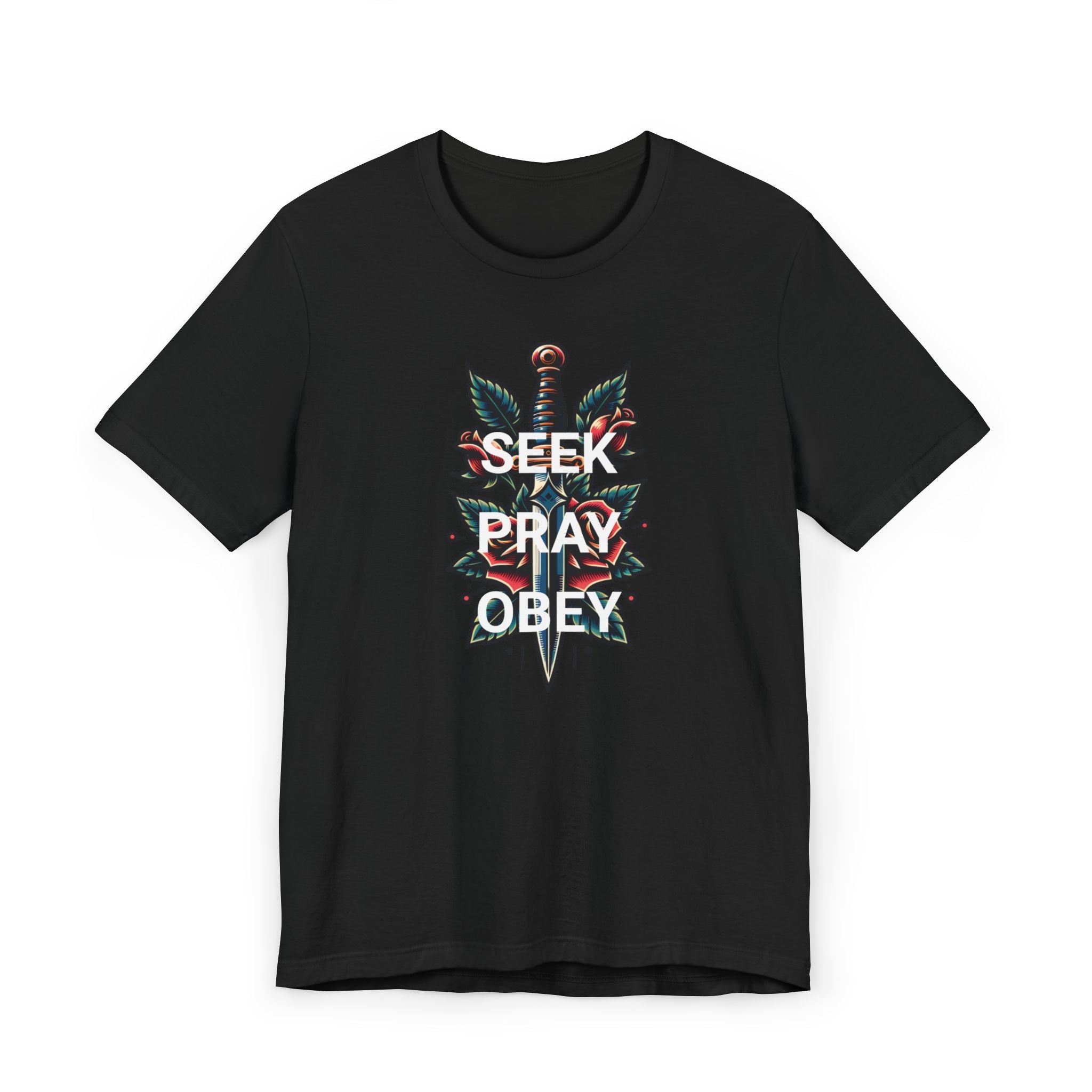 Seek Pray Obey Tee