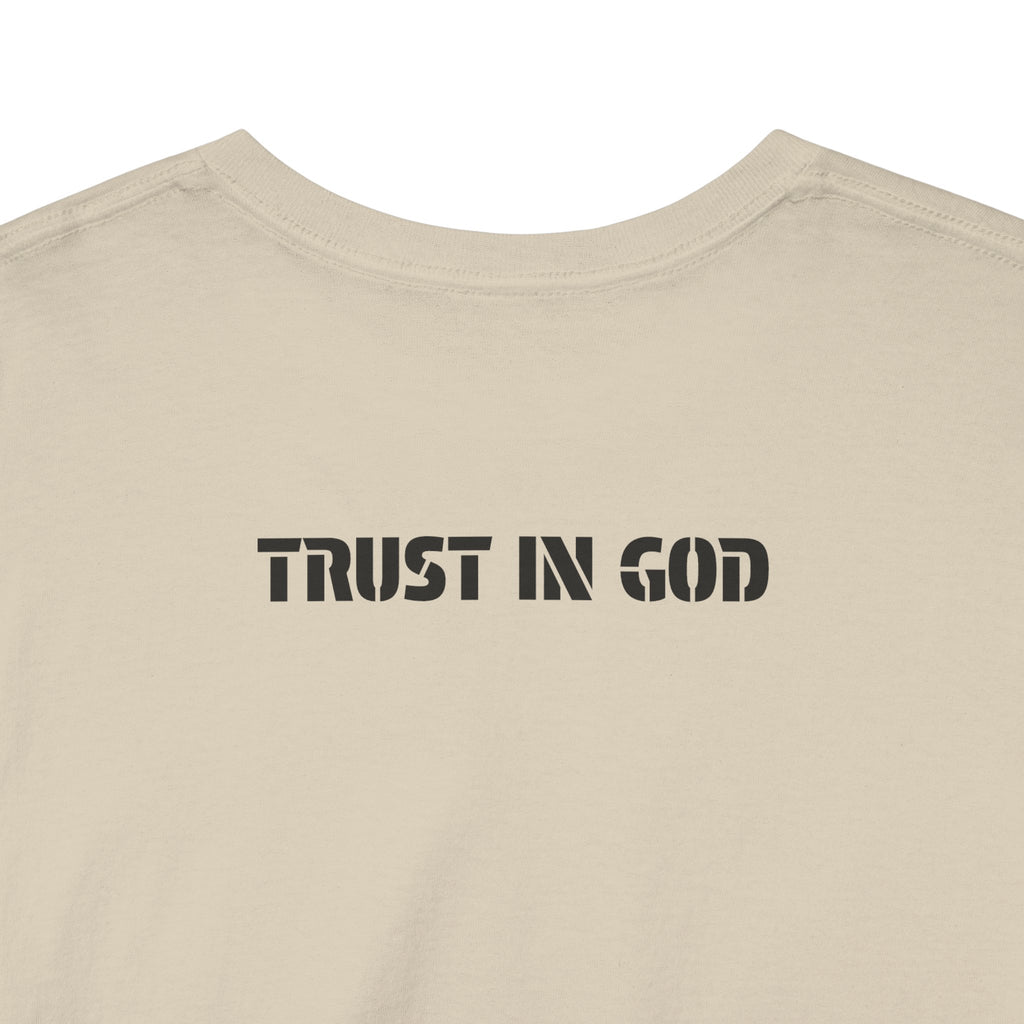 Raise Lions T‑Shirt — "Give When It Hurts" Faith Graphic Tee (Trust in God)