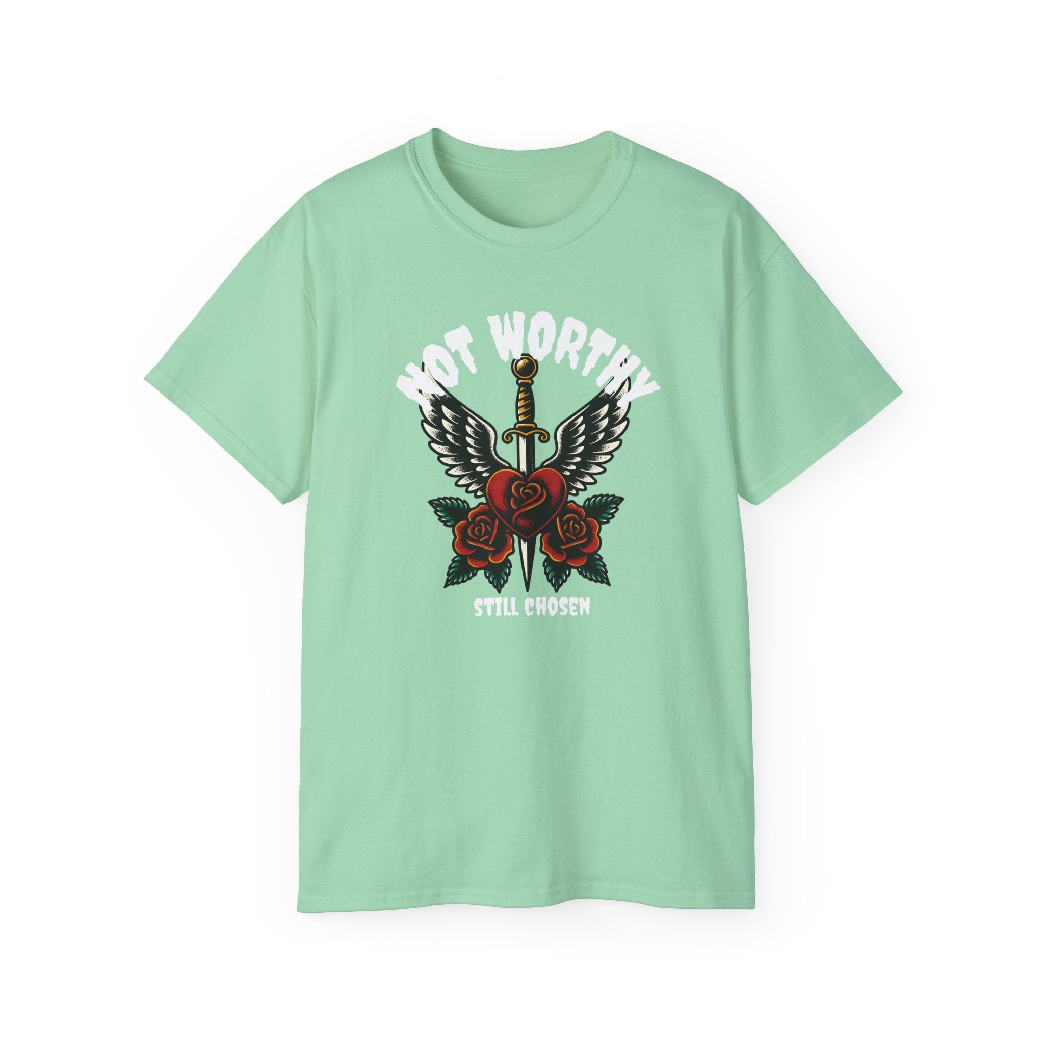 Not Worthy Still Chosen Tee