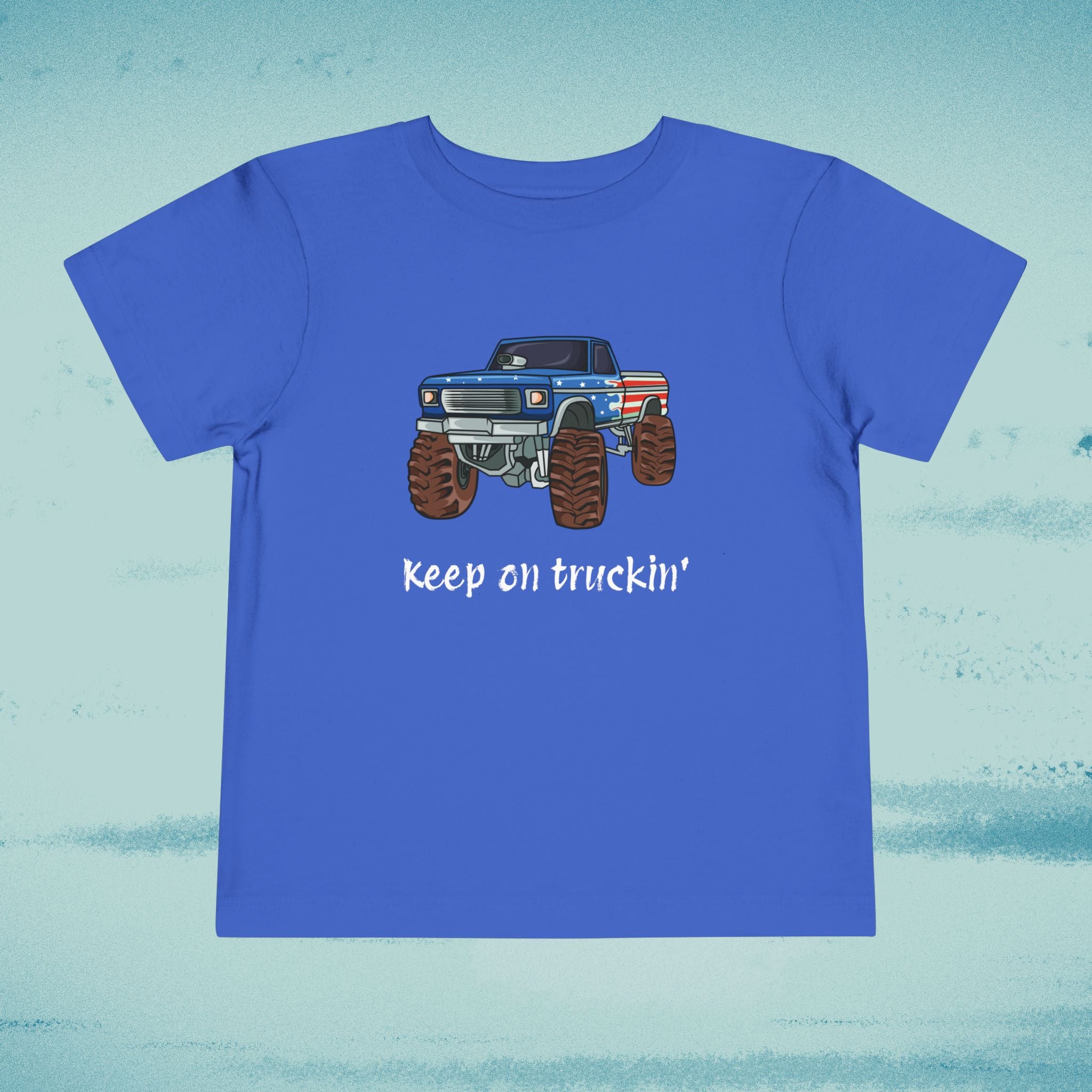 "Keep on Truckin'" Toddler Monster Truck Shirt