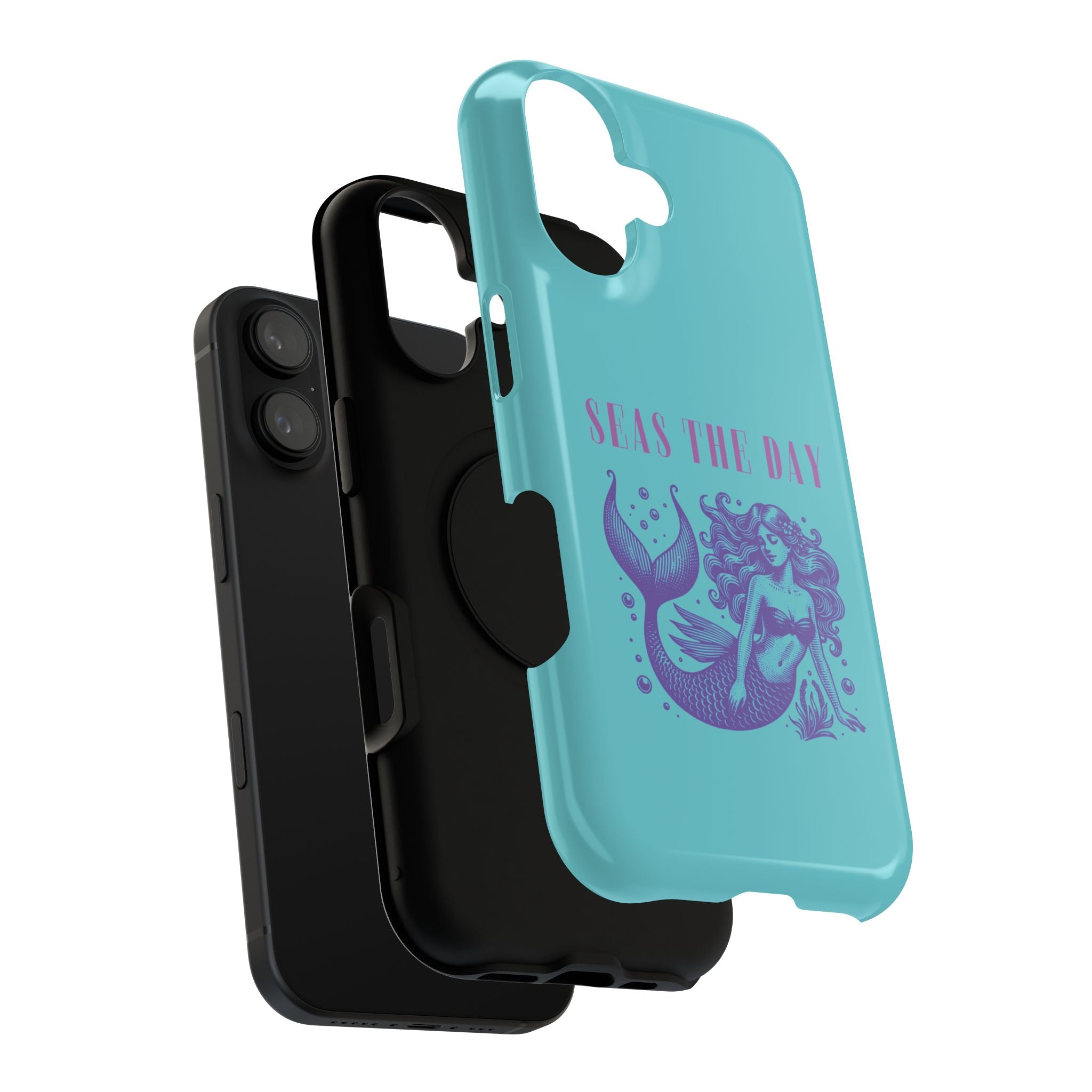 iphone Mermaid ‘Seas the Day’ Impact-Resistant Phone Case