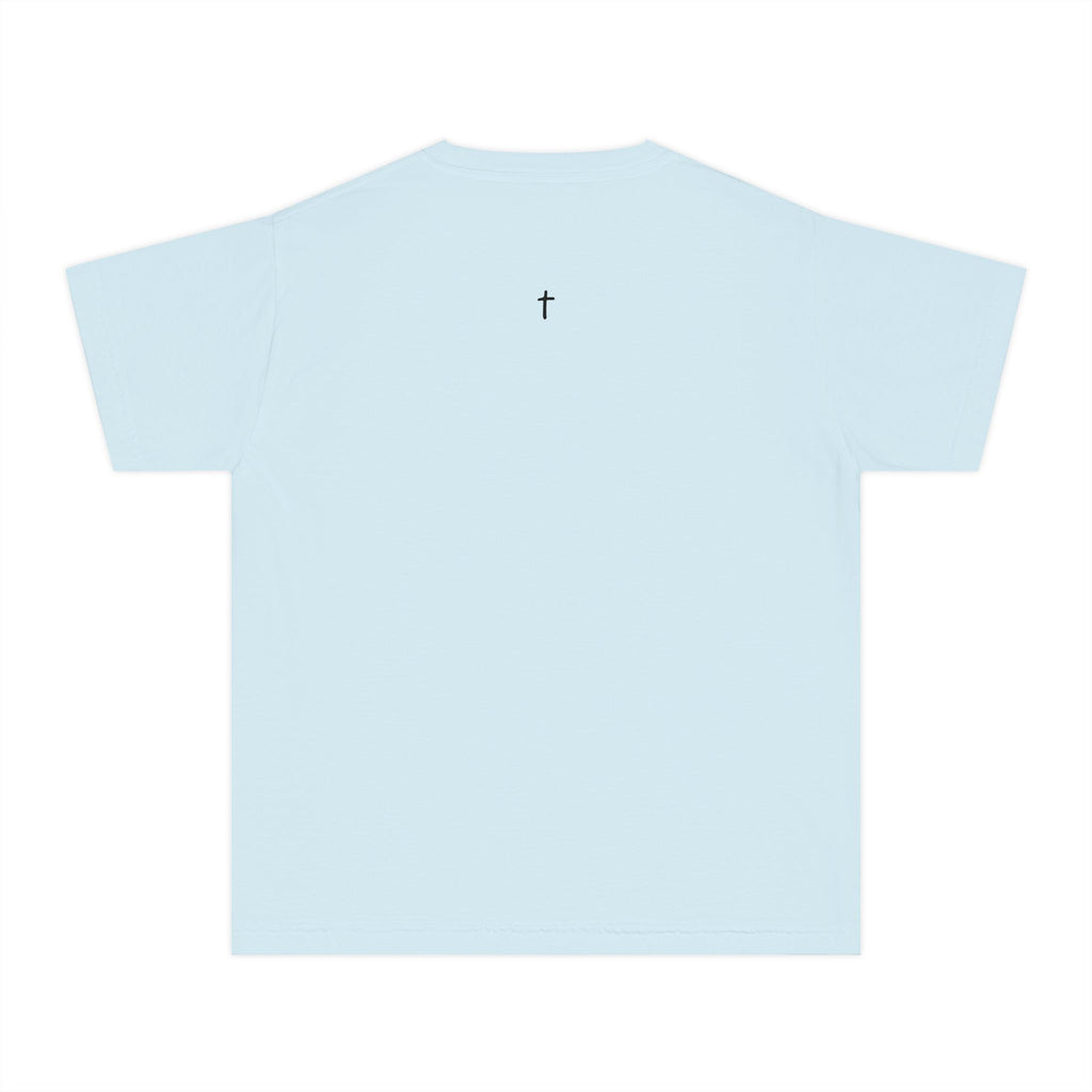 Youth Tee — "First of all Jesus thinks I’m a delight" Kids T‑Shirt