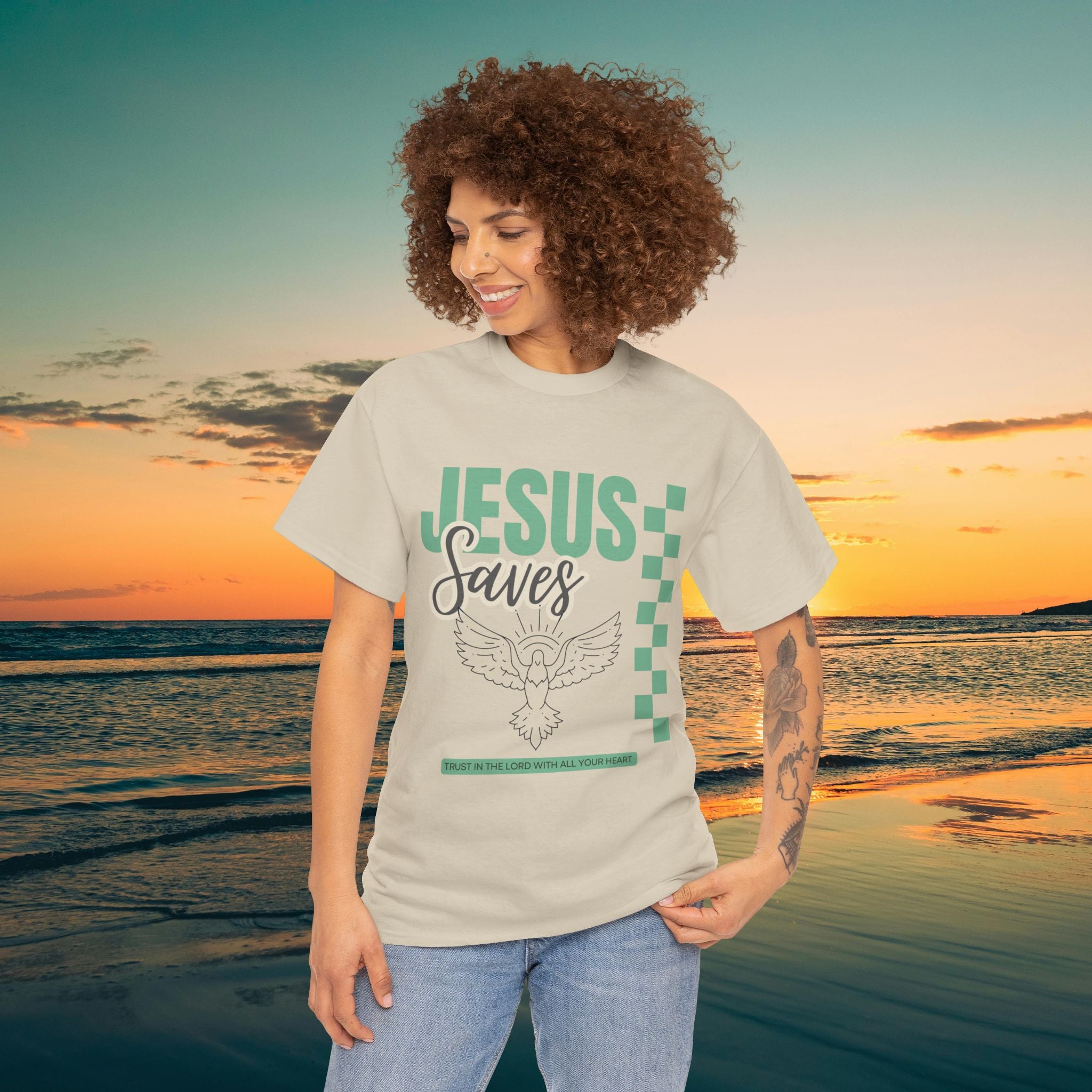 Jesus Saves Tee