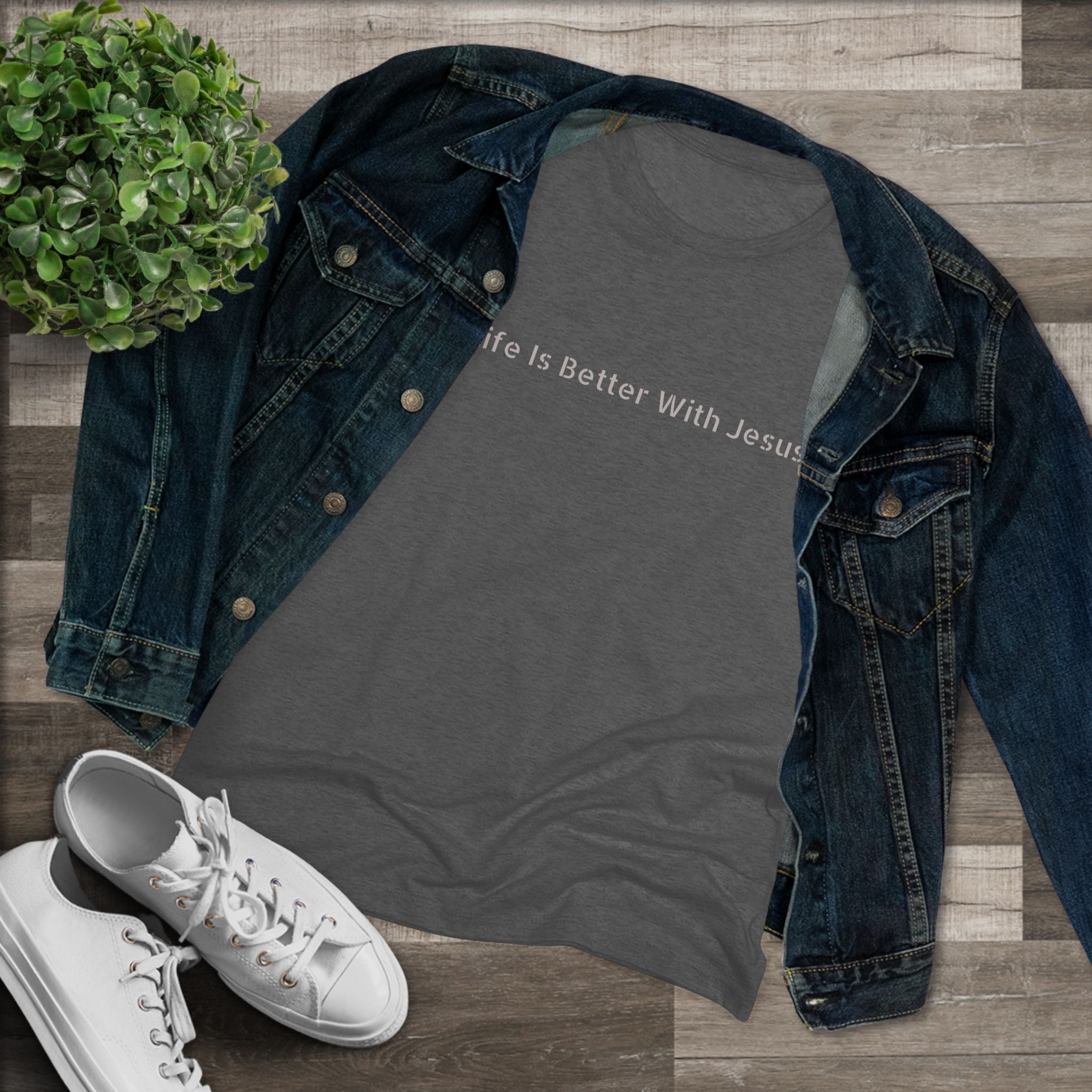 Life Is Better With Jesus Women’s Tee
