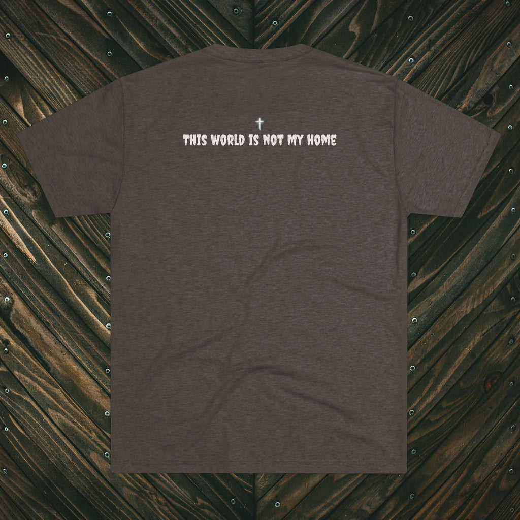 Not Built to Stay Tee — 'This World Is Not My Home' Christian Nautical T-Shirt