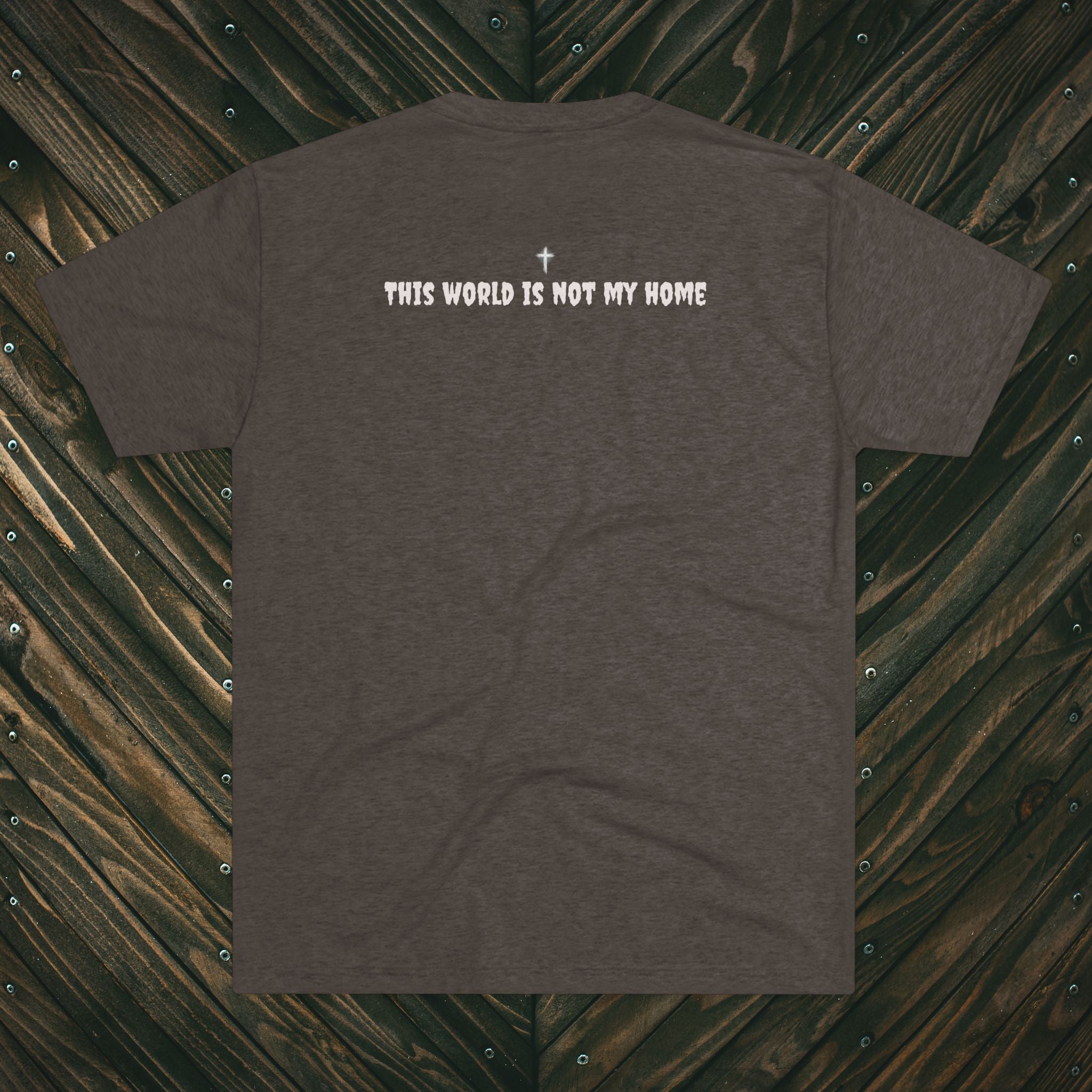 Not Built to Stay Tee — 'This World Is Not My Home' Christian Nautical T-Shirt