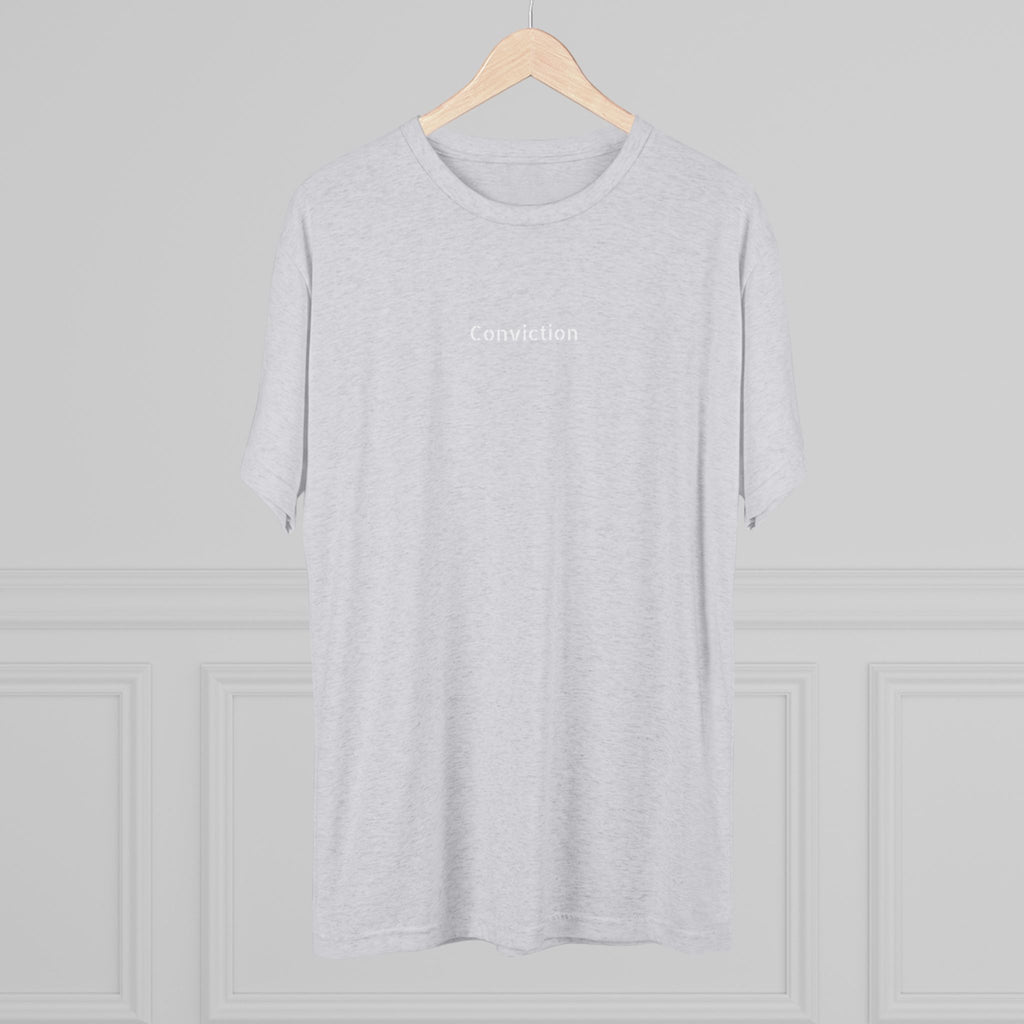 Conviction Crew Tee — "Who Am I"