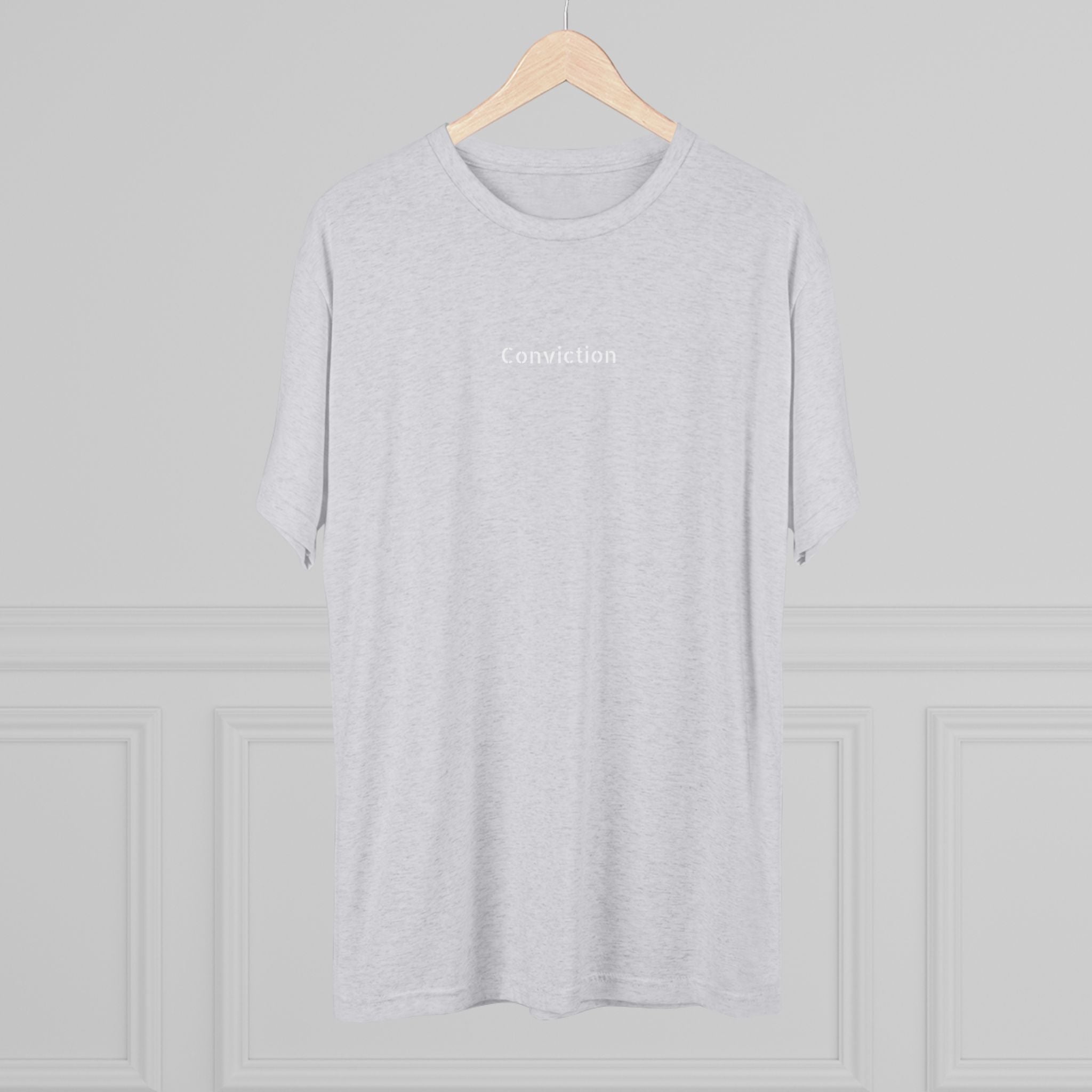 Conviction Crew Tee — "Who Am I"