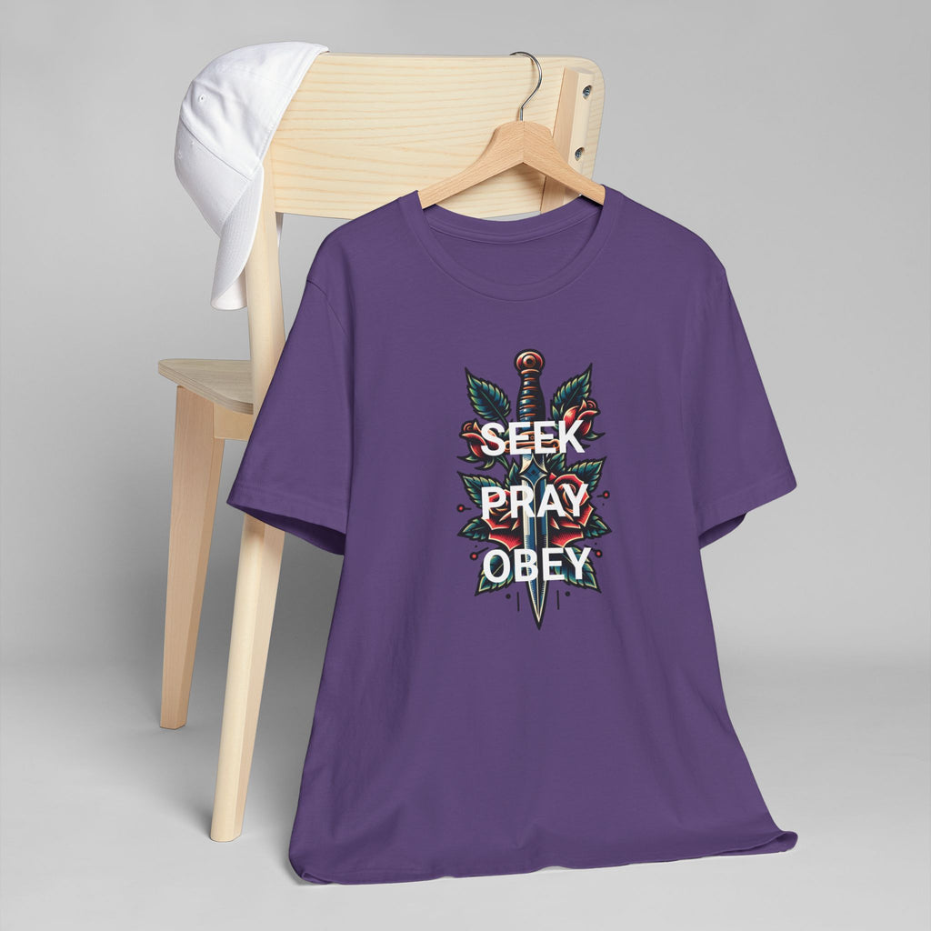 Seek Pray Obey Tee
