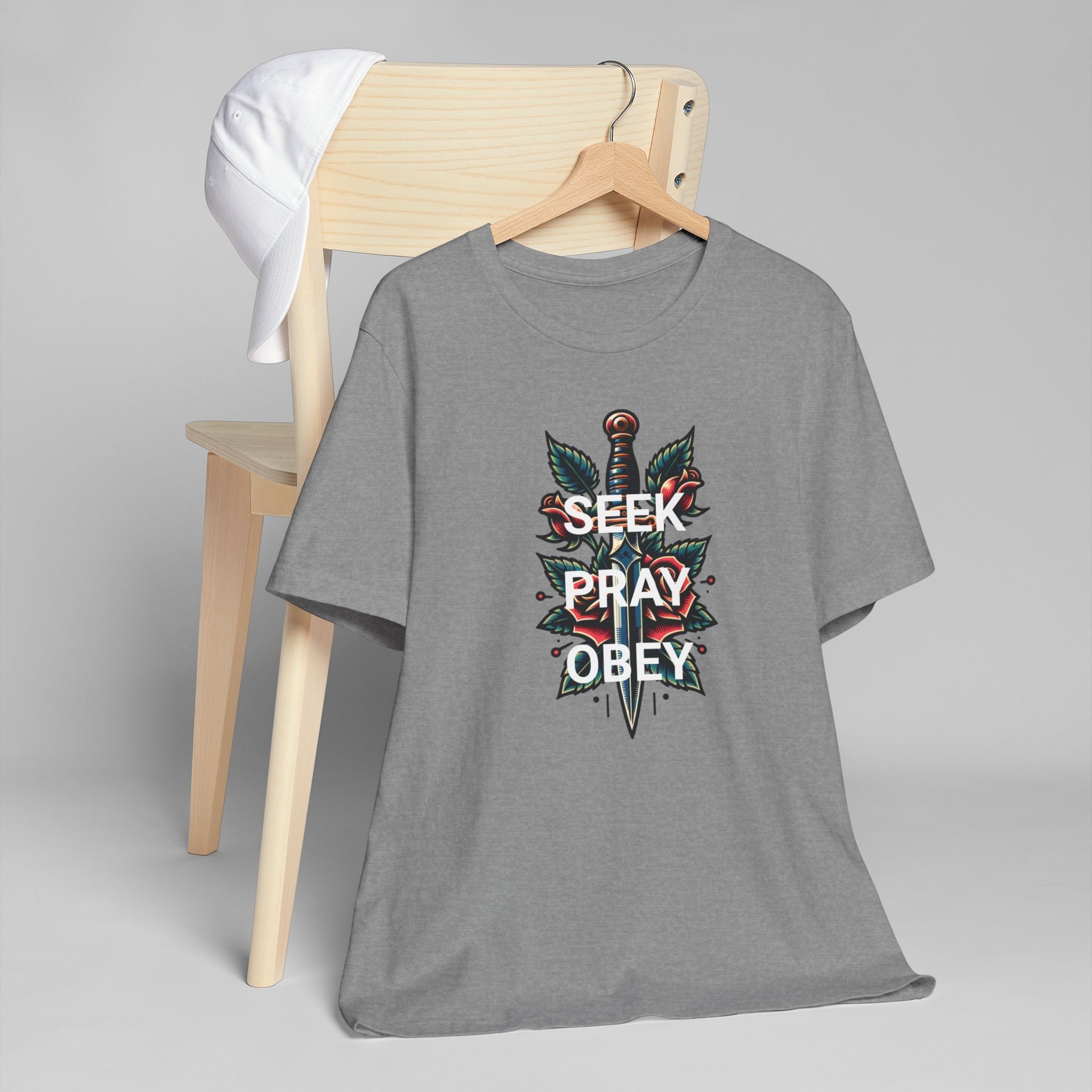 Seek Pray Obey Tee