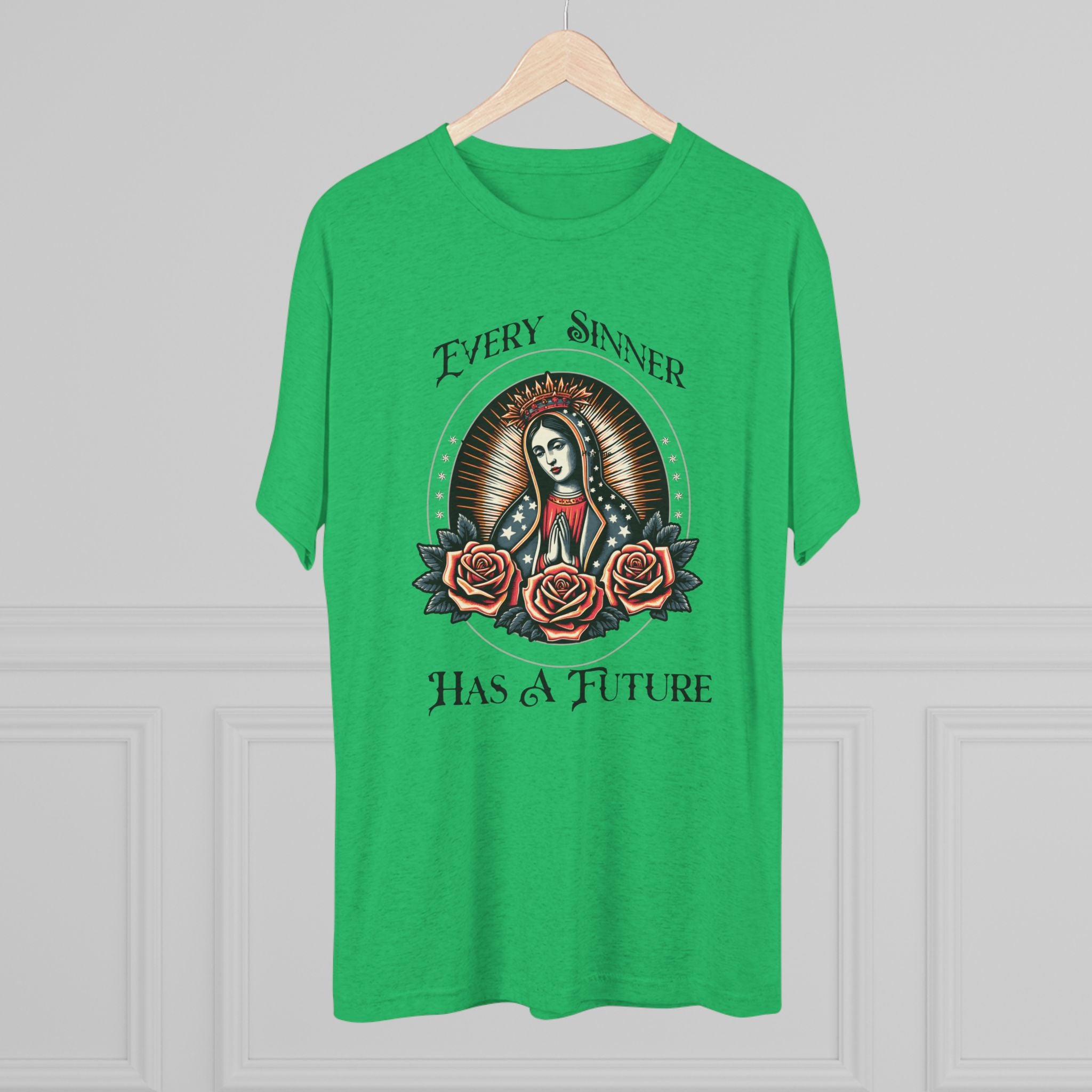 Crew Tee — "Every Sinner Has a Future"