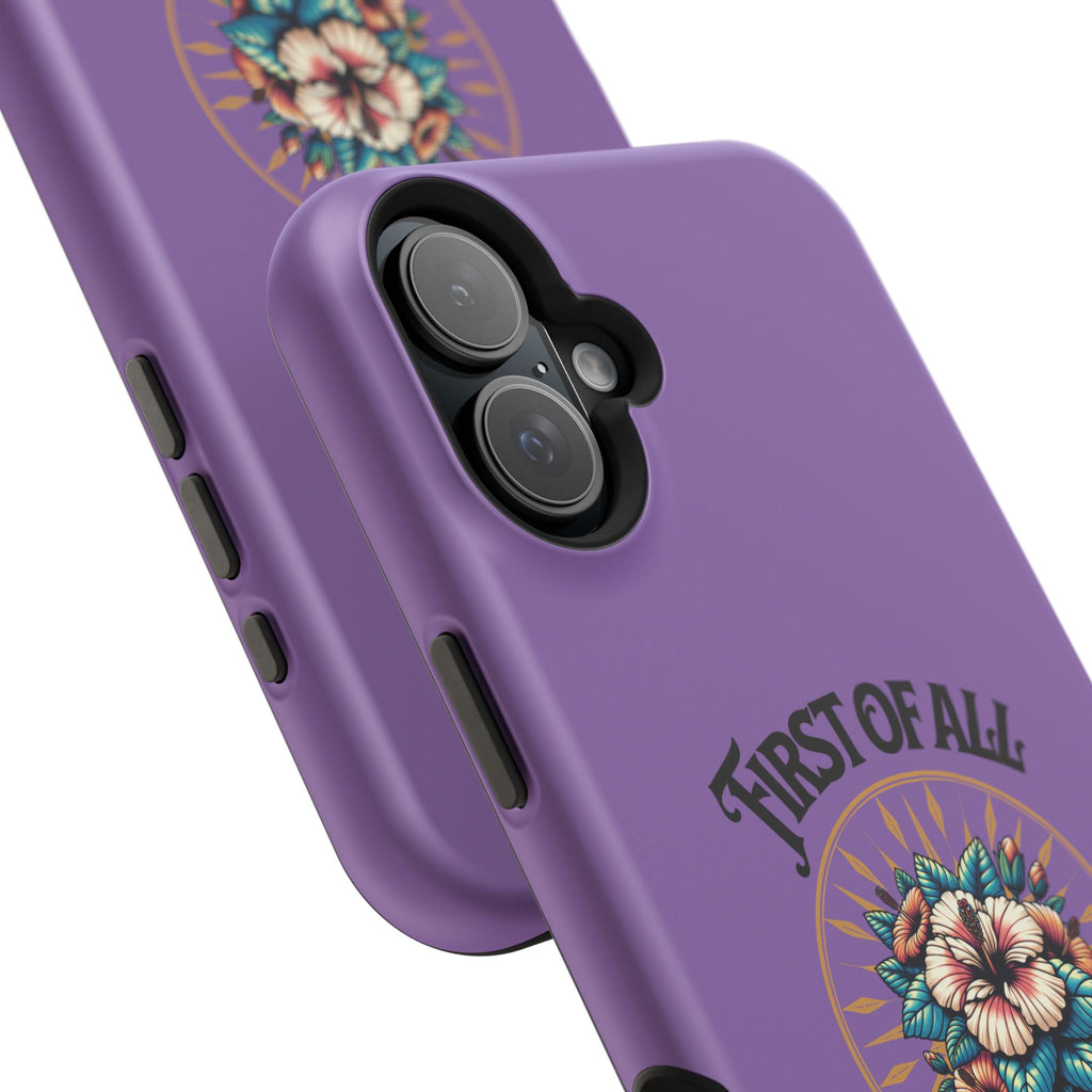 Phone Case — “First of All, Jesus Thinks I’m a Delight” Impact-Resistant Magnetic Case