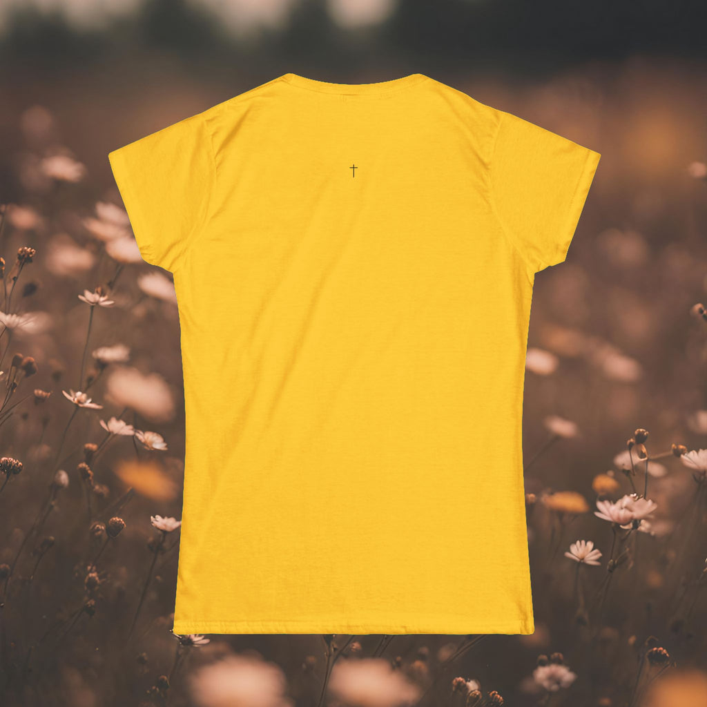 T-Shirt — "Rooted in Truth Not Culture" Floral Graphic Tee
