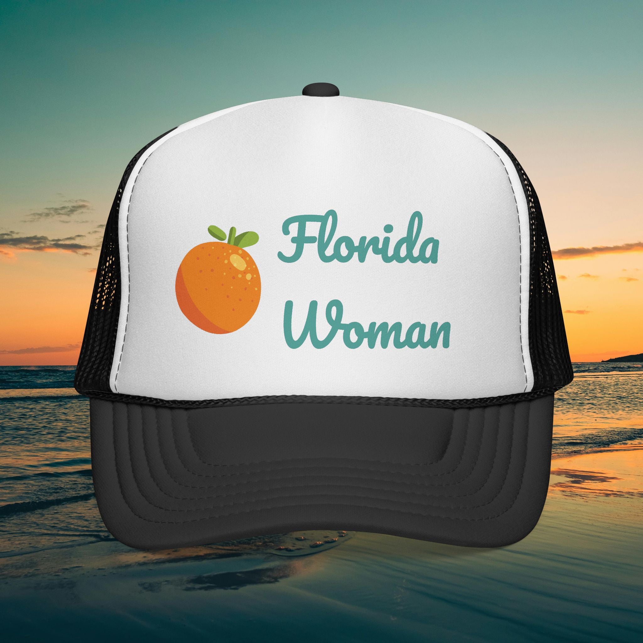Florida Woman Trucker Cap