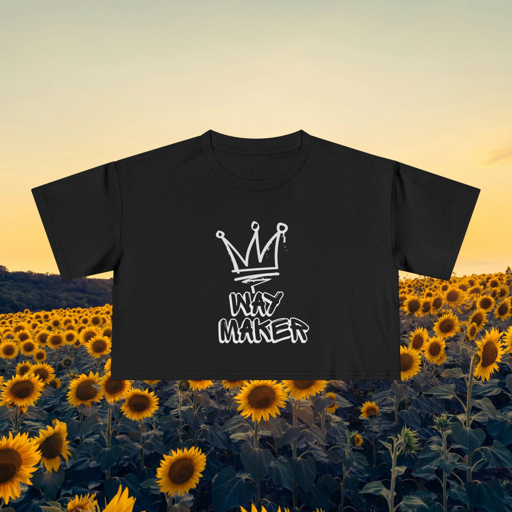 Way Maker Crown Crop Tee