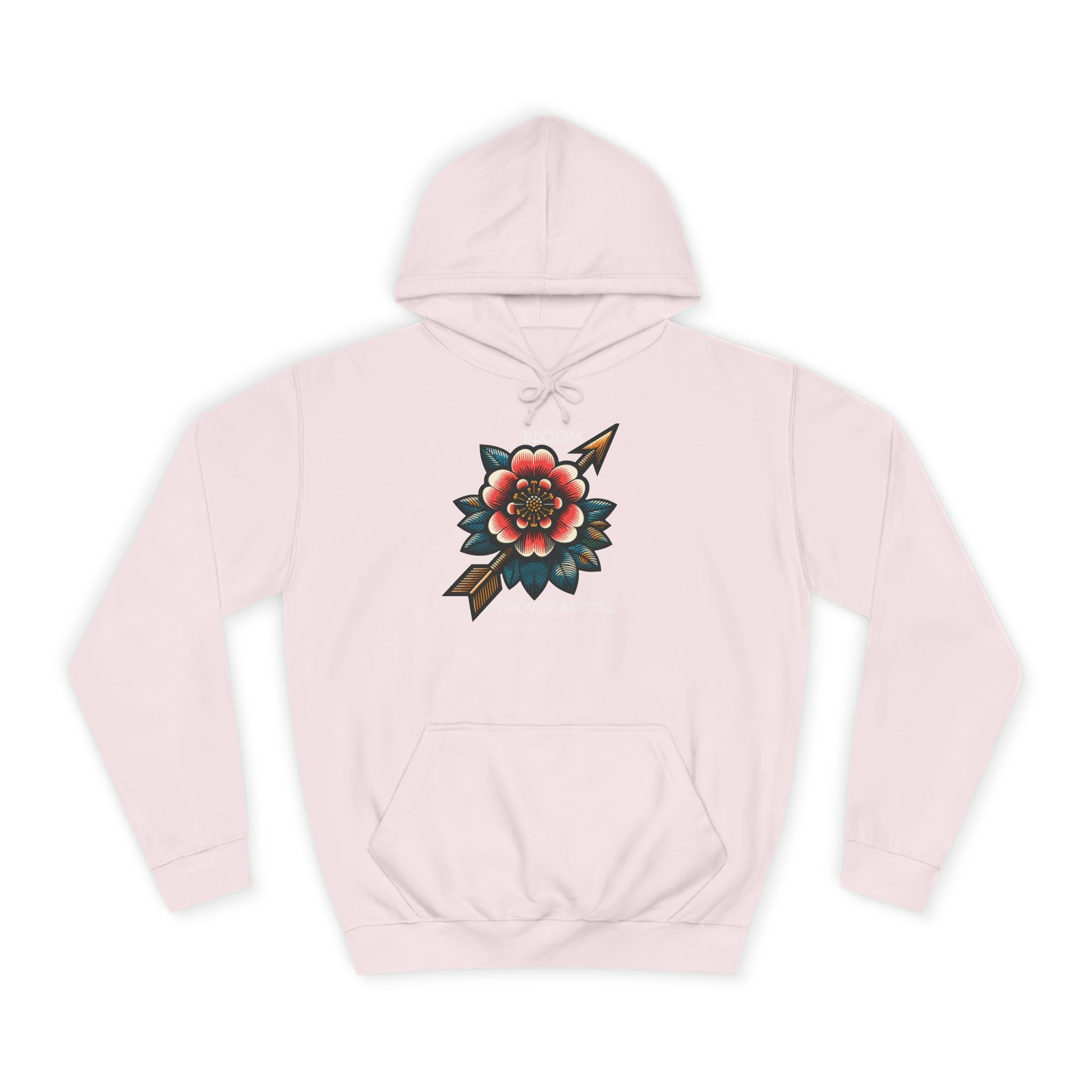 Bloom Through Battle Hoodie