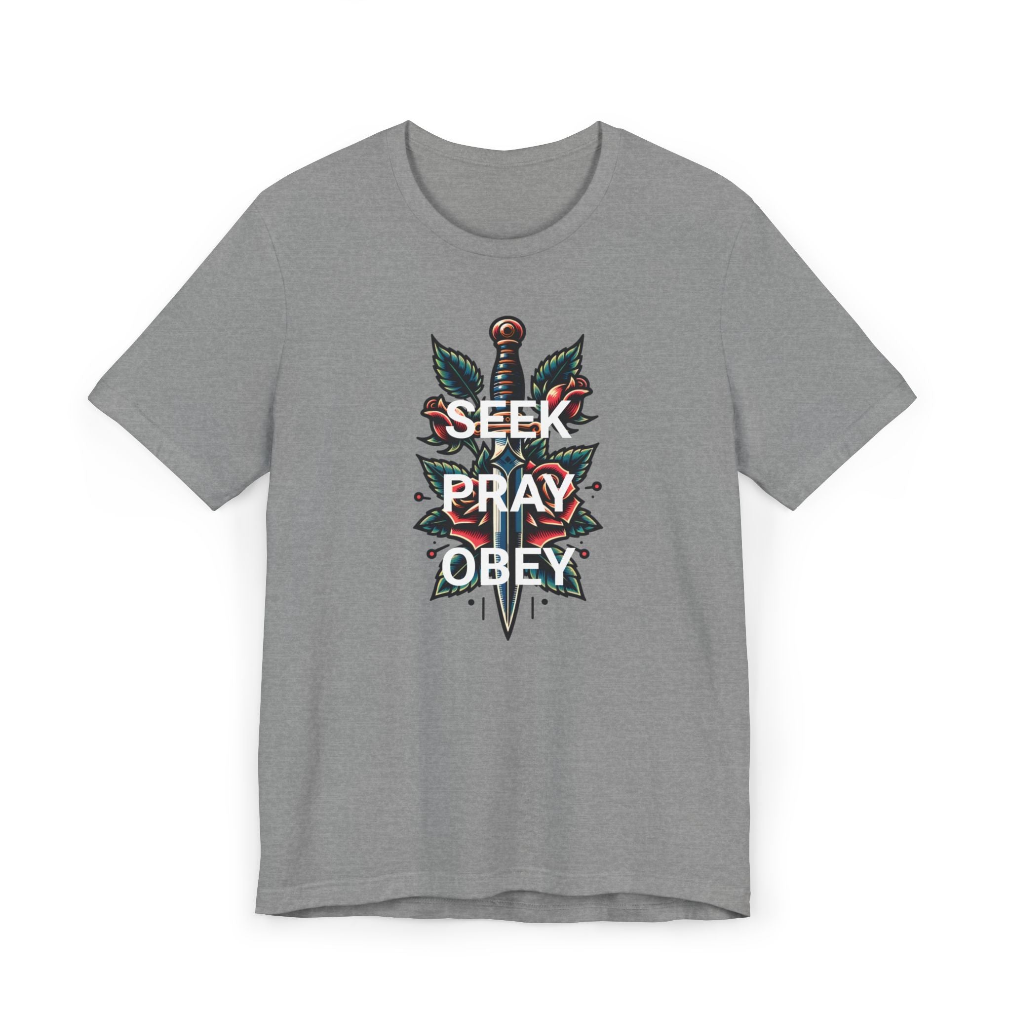 Seek Pray Obey Tee