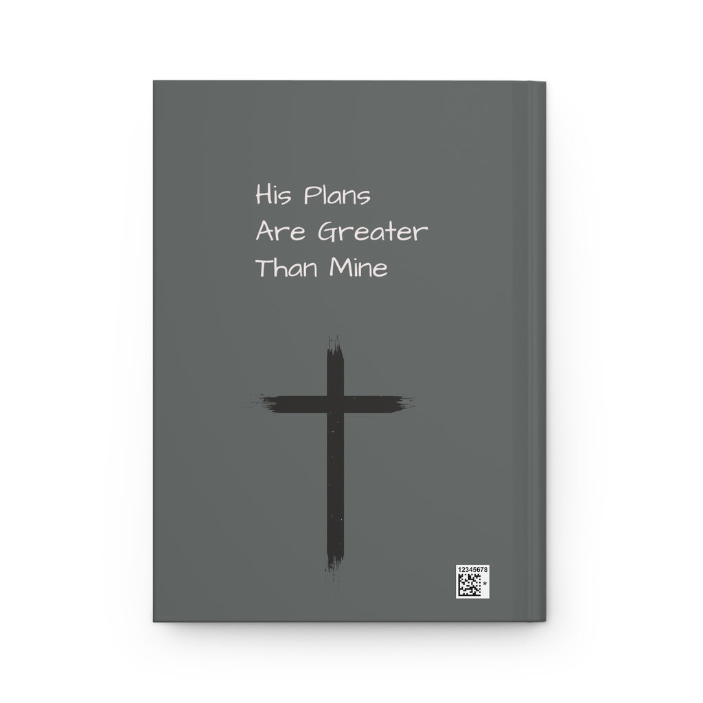 His Plans Hardcover Journal-Lined