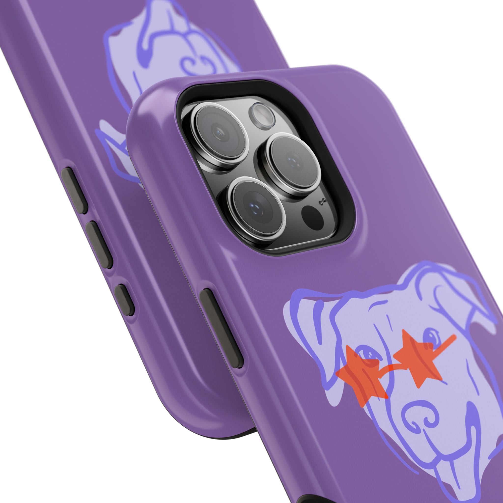 Impact Resistant Case — Purple Dog “Tell your dog I said hi”