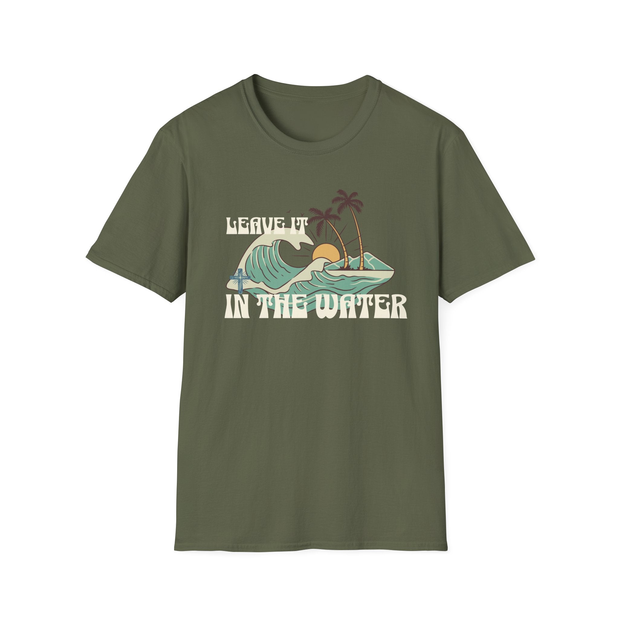 Leave It In The Water Christian Tee