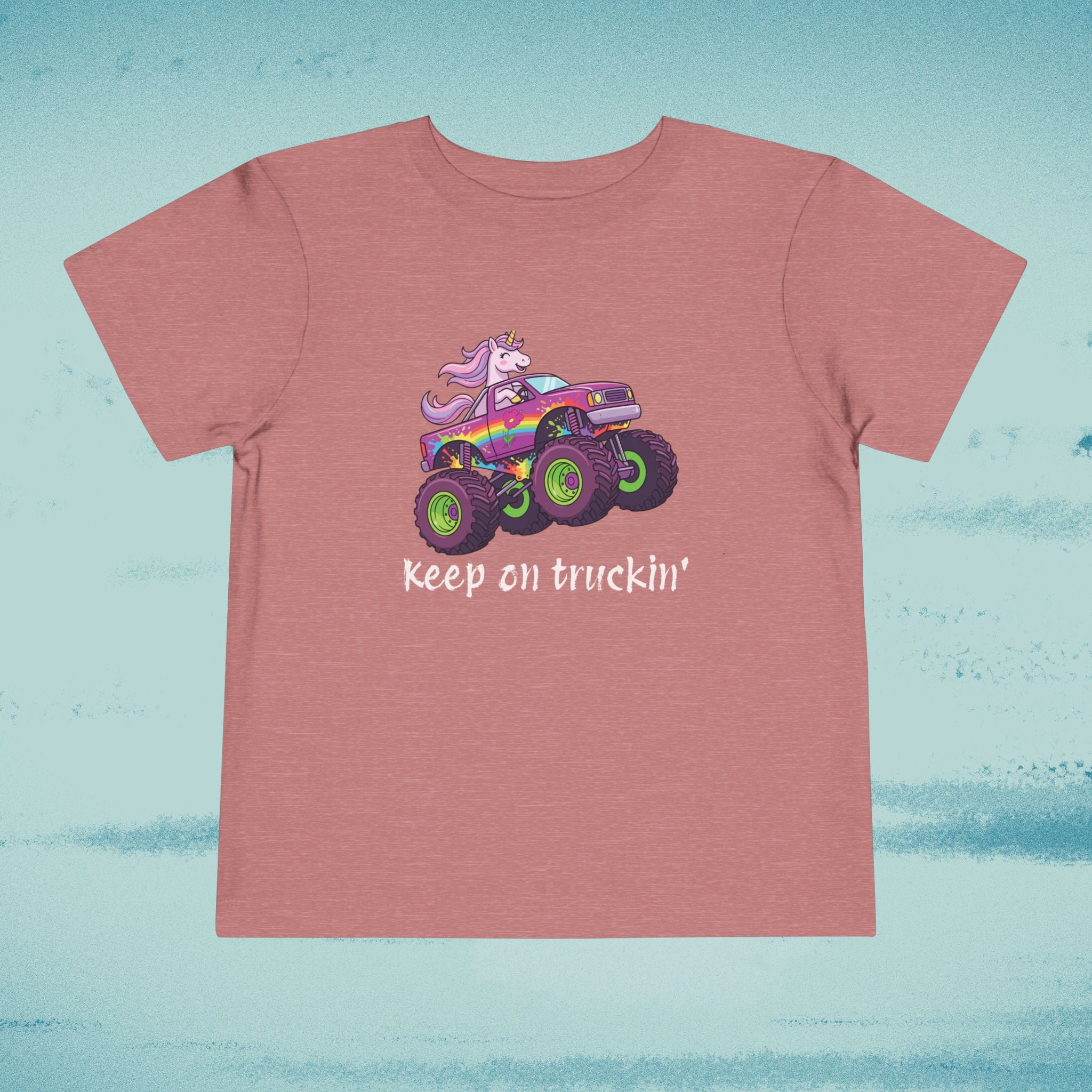 "Keep on Truckin'" Toddler Monster Truck Shirt