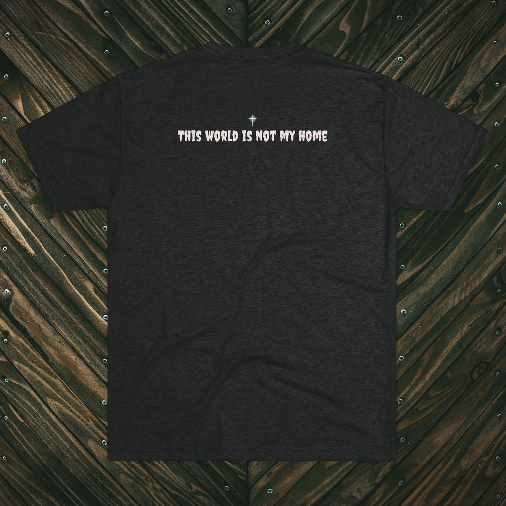 Not Built to Stay Tee — 'This World Is Not My Home' Christian Nautical T-Shirt