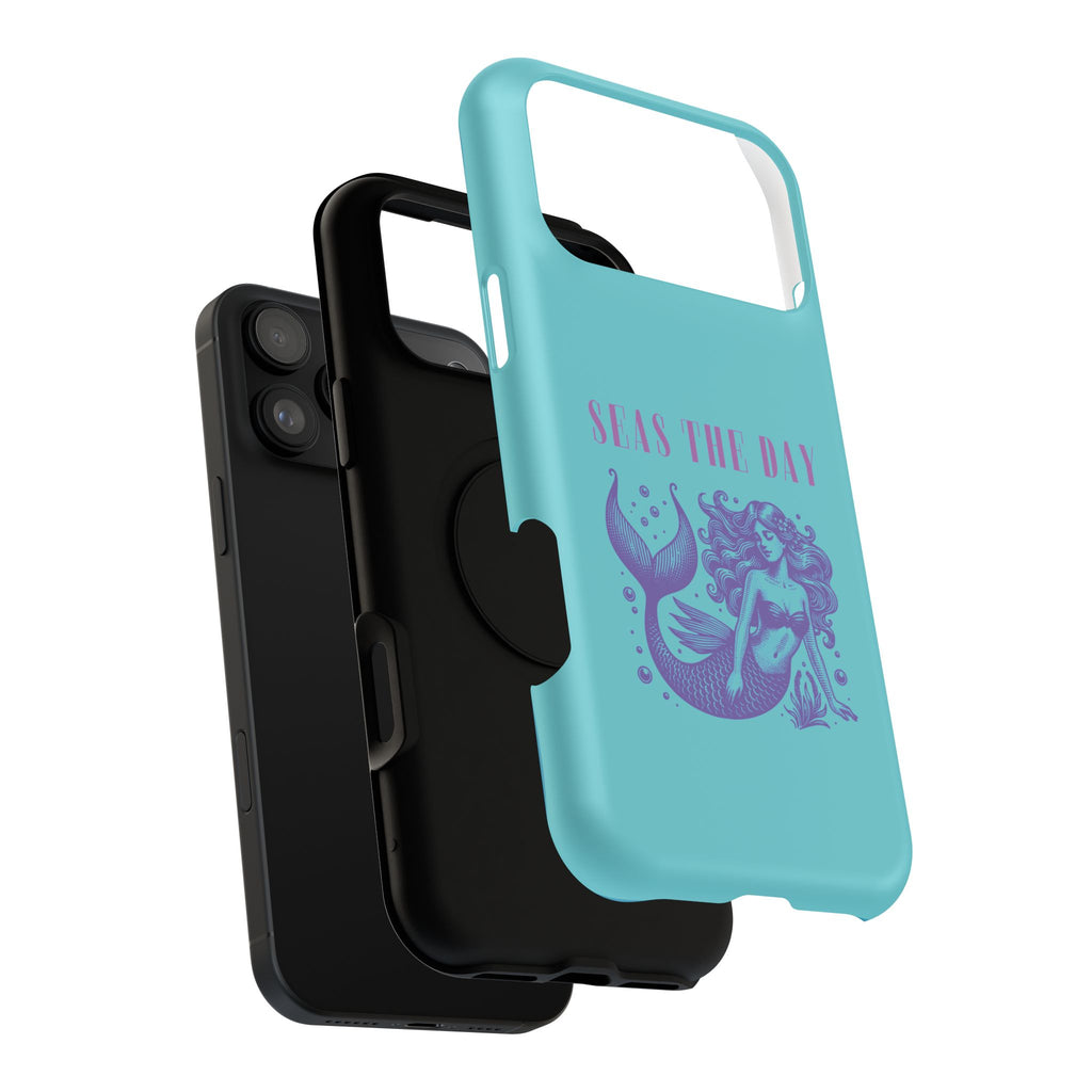 iphone Mermaid ‘Seas the Day’ Impact-Resistant Phone Case