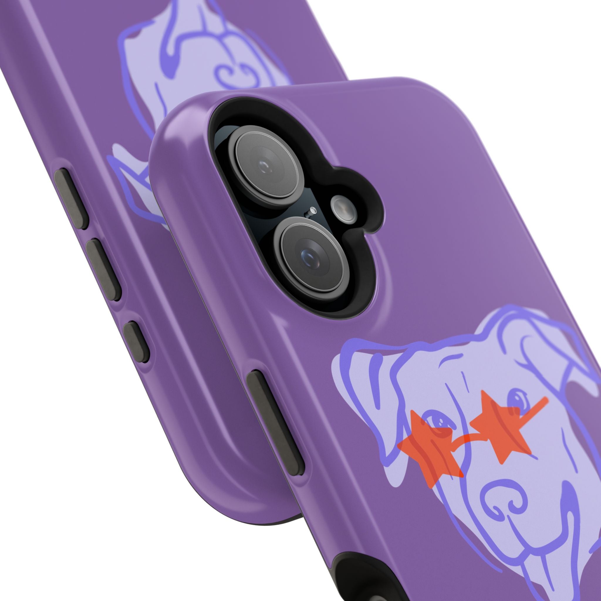 Impact Resistant Case — Purple Dog “Tell your dog I said hi”