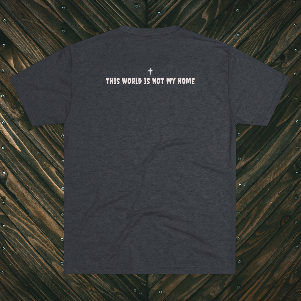 Not Built to Stay Tee — 'This World Is Not My Home' Christian Nautical T-Shirt