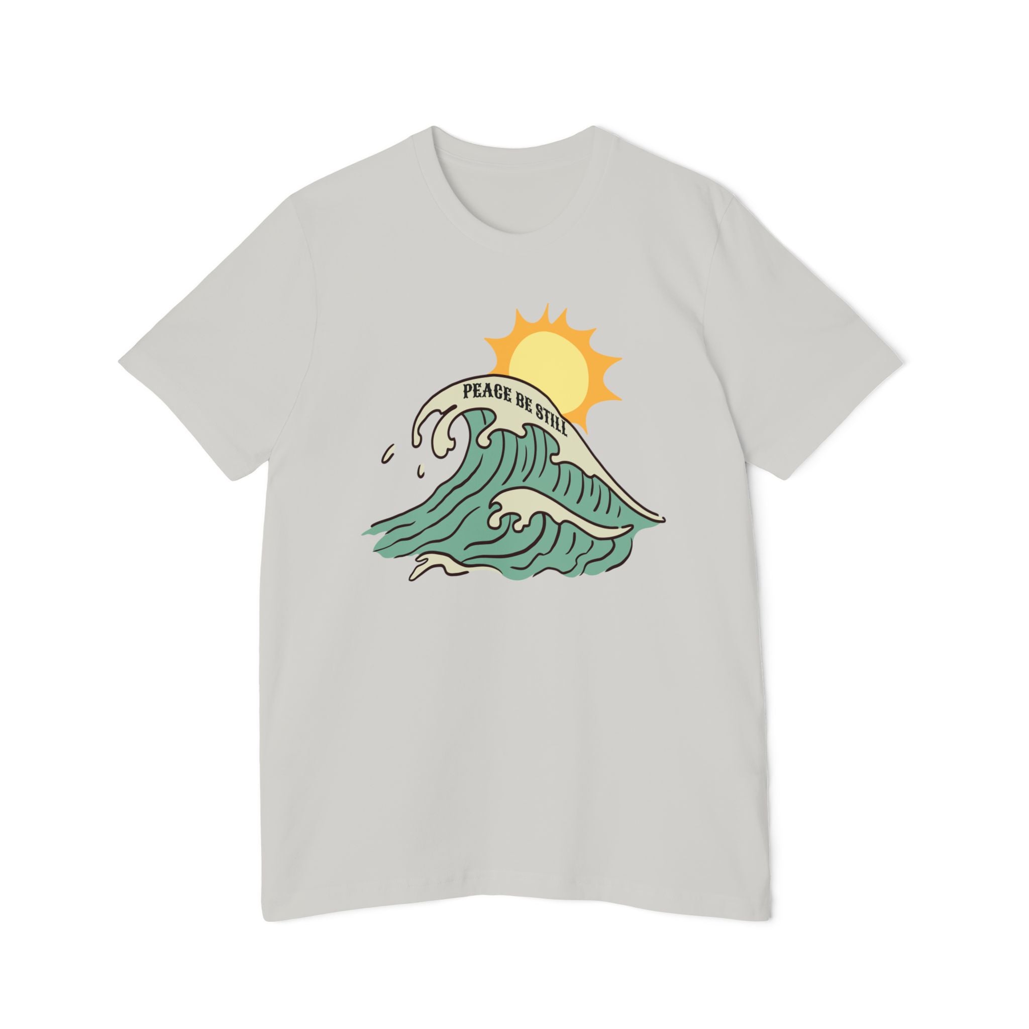 Peace Be Still T-Shirt — "Retro Son" Christian Tee