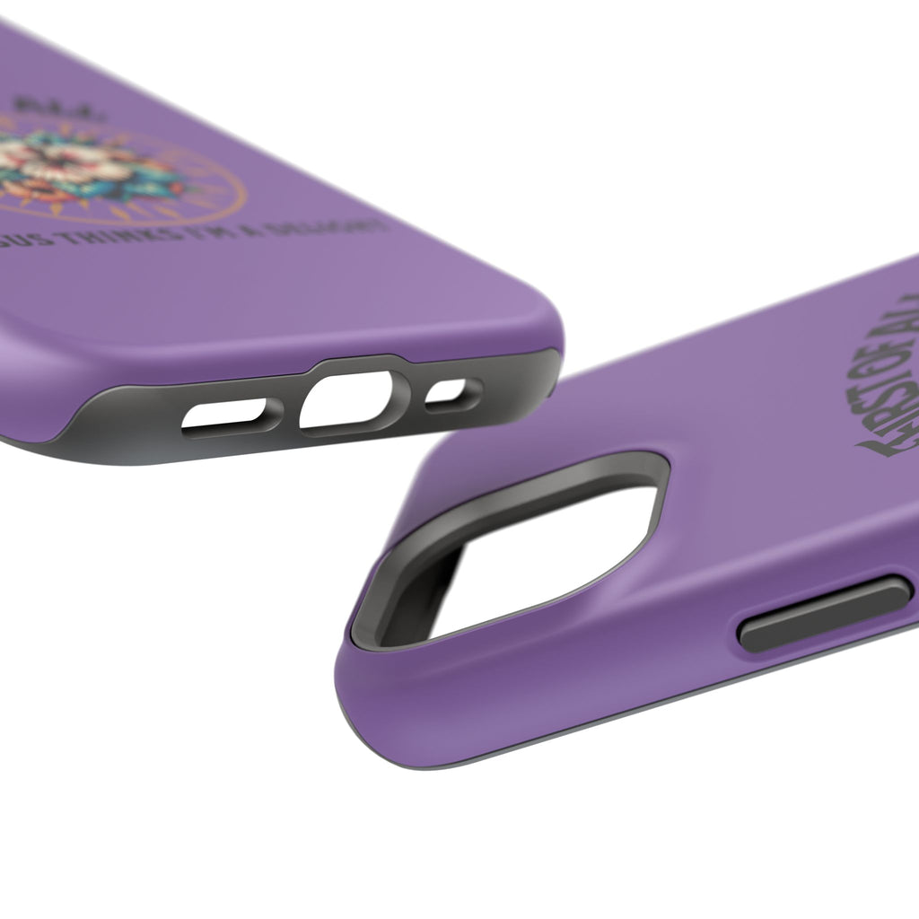 Phone Case — “First of All, Jesus Thinks I’m a Delight” Impact-Resistant Magnetic Case