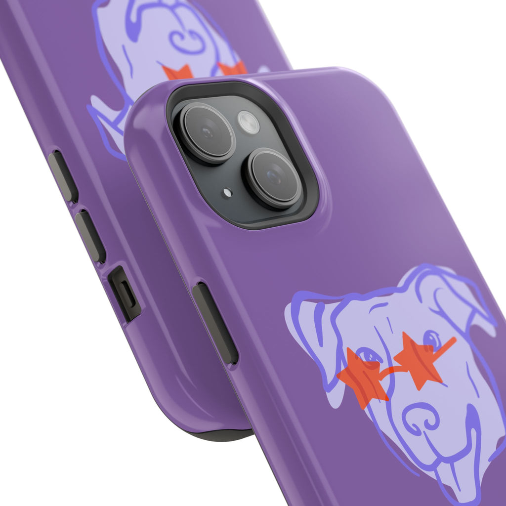 Impact Resistant Case — Purple Dog “Tell your dog I said hi”