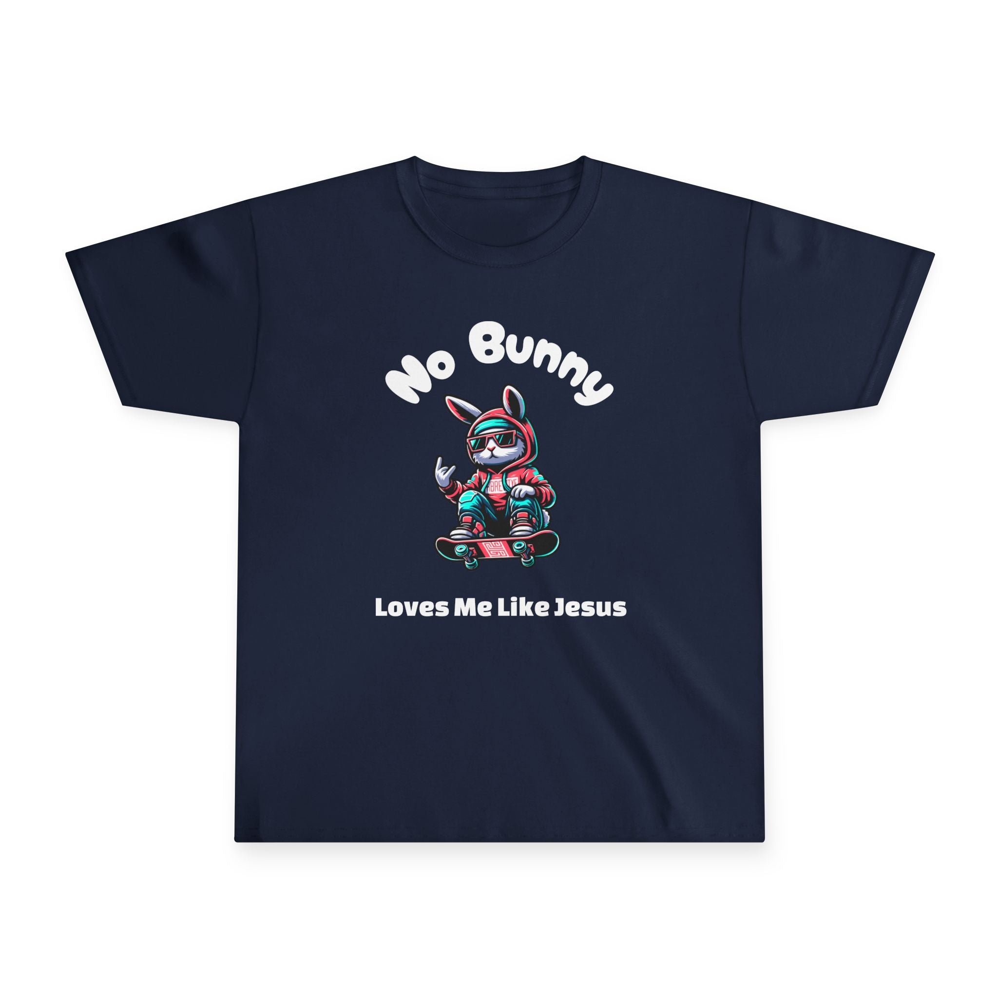 Youth Tee — "No Bunny Loves Me Like Jesus"