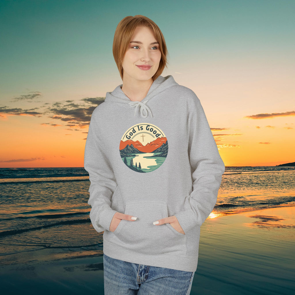 He is Good —Mountain Sunrise Hoodie