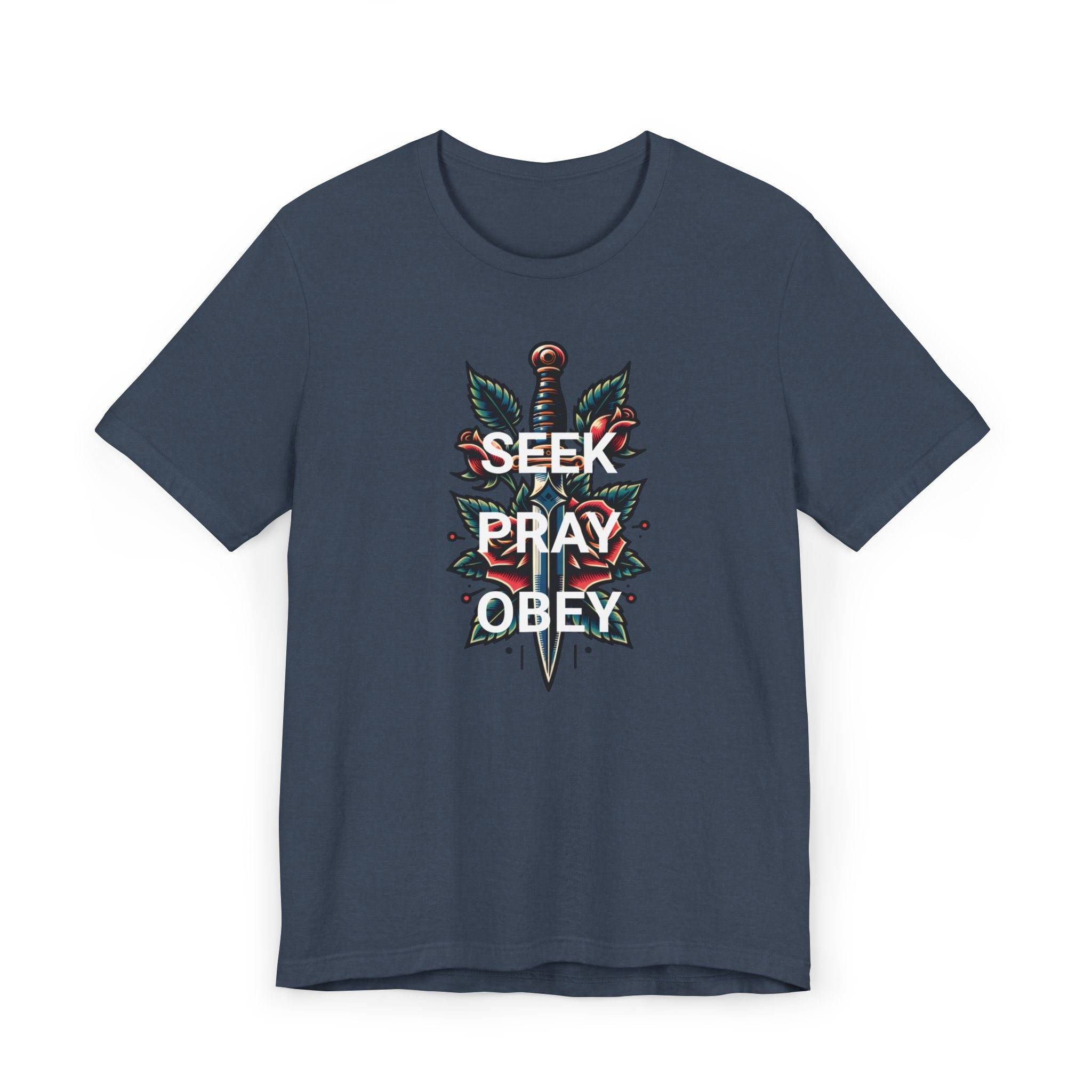 Seek Pray Obey Tee